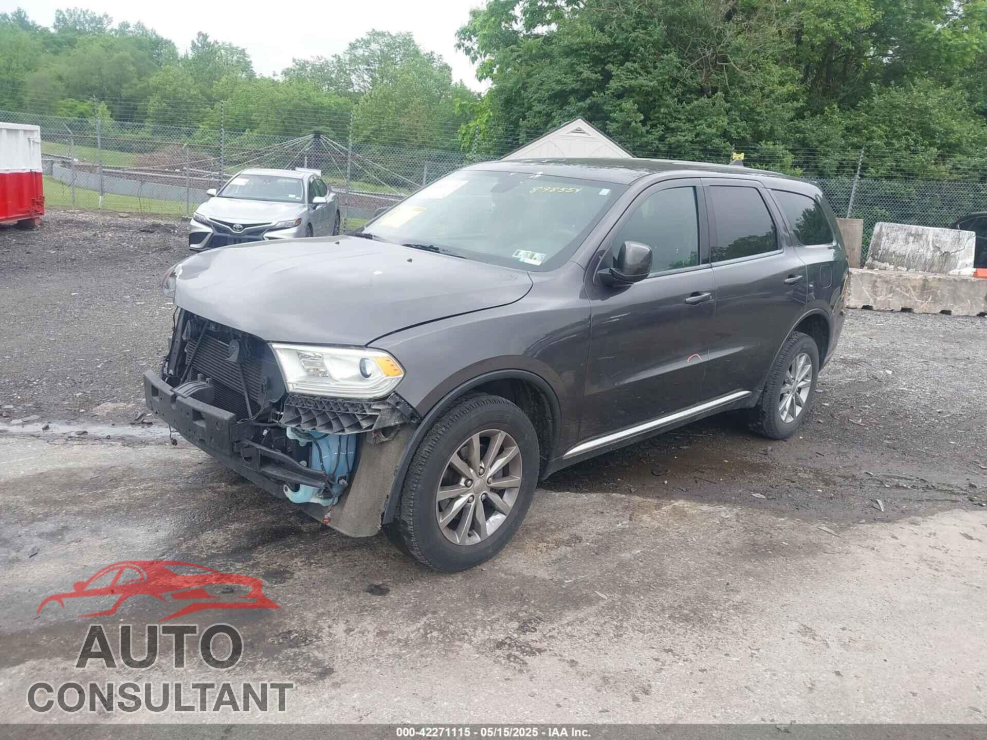 DODGE DURANGO 2017 - 1C4RDJAG5HC898554