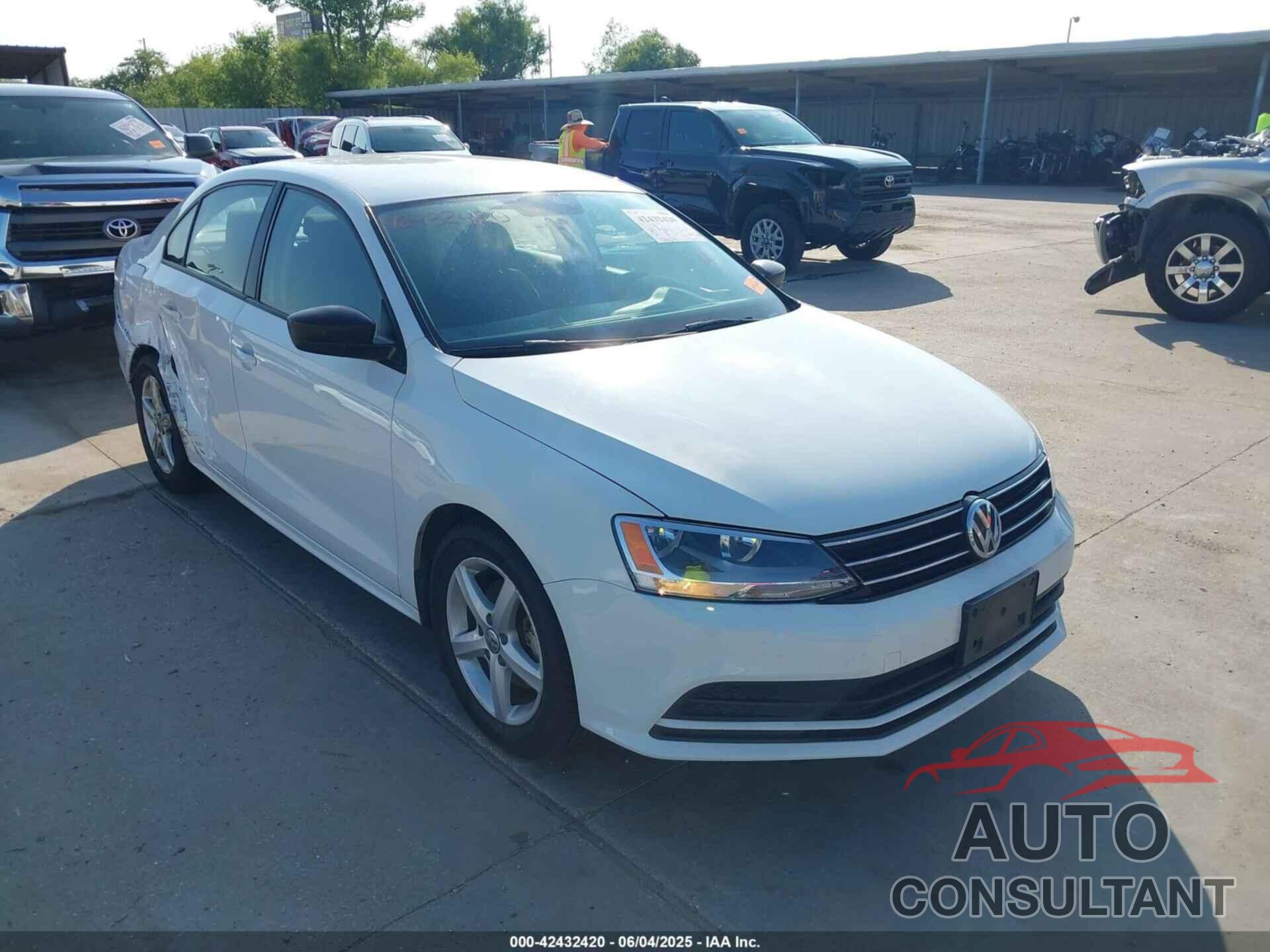 VOLKSWAGEN JETTA 2016 - 3VW267AJ0GM370523