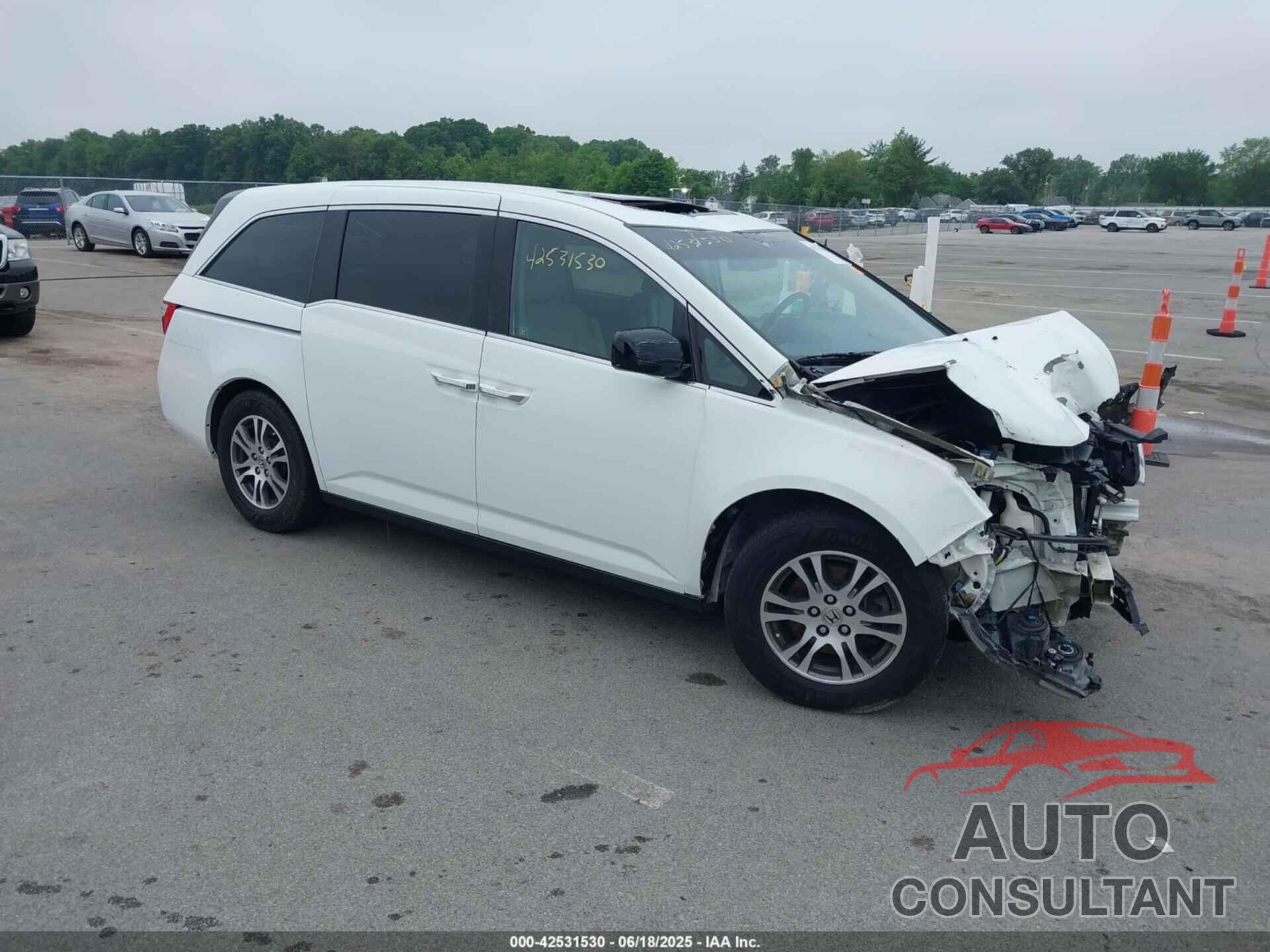HONDA ODYSSEY 2011 - 5FNRL5H68BB052730