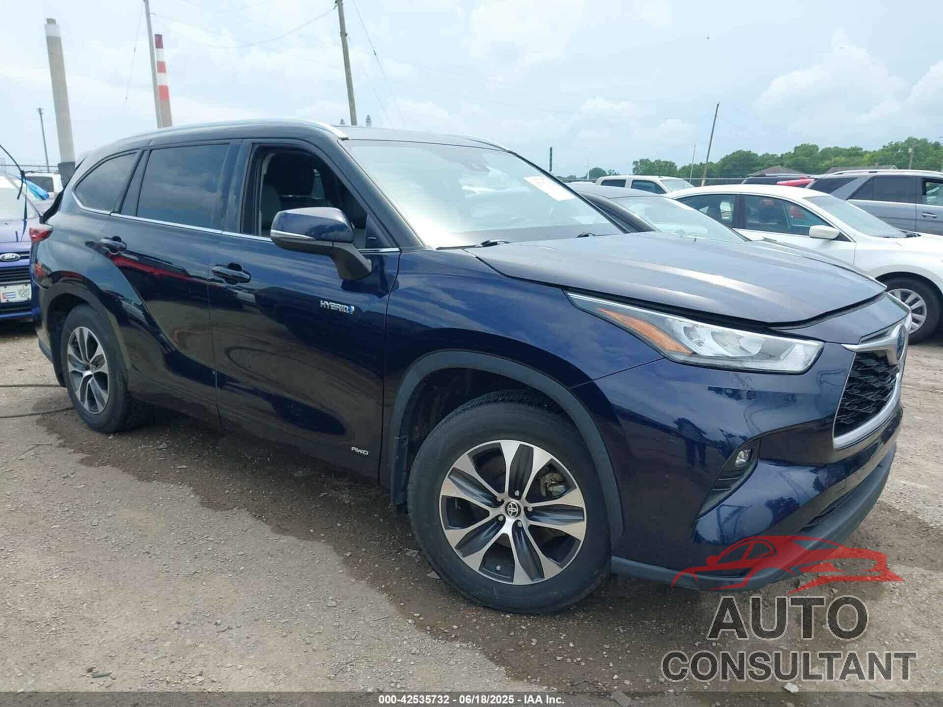TOYOTA HIGHLANDER 2020 - 5TDGBRCHXLS512039