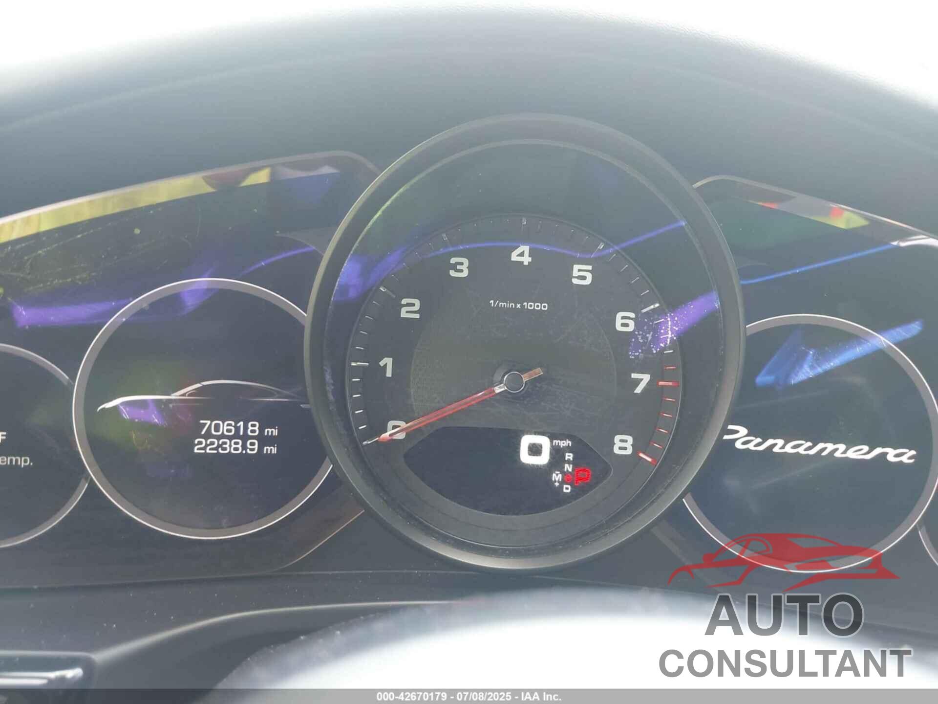 PORSCHE PANAMERA 2018 - WP0AA2A71JL117949