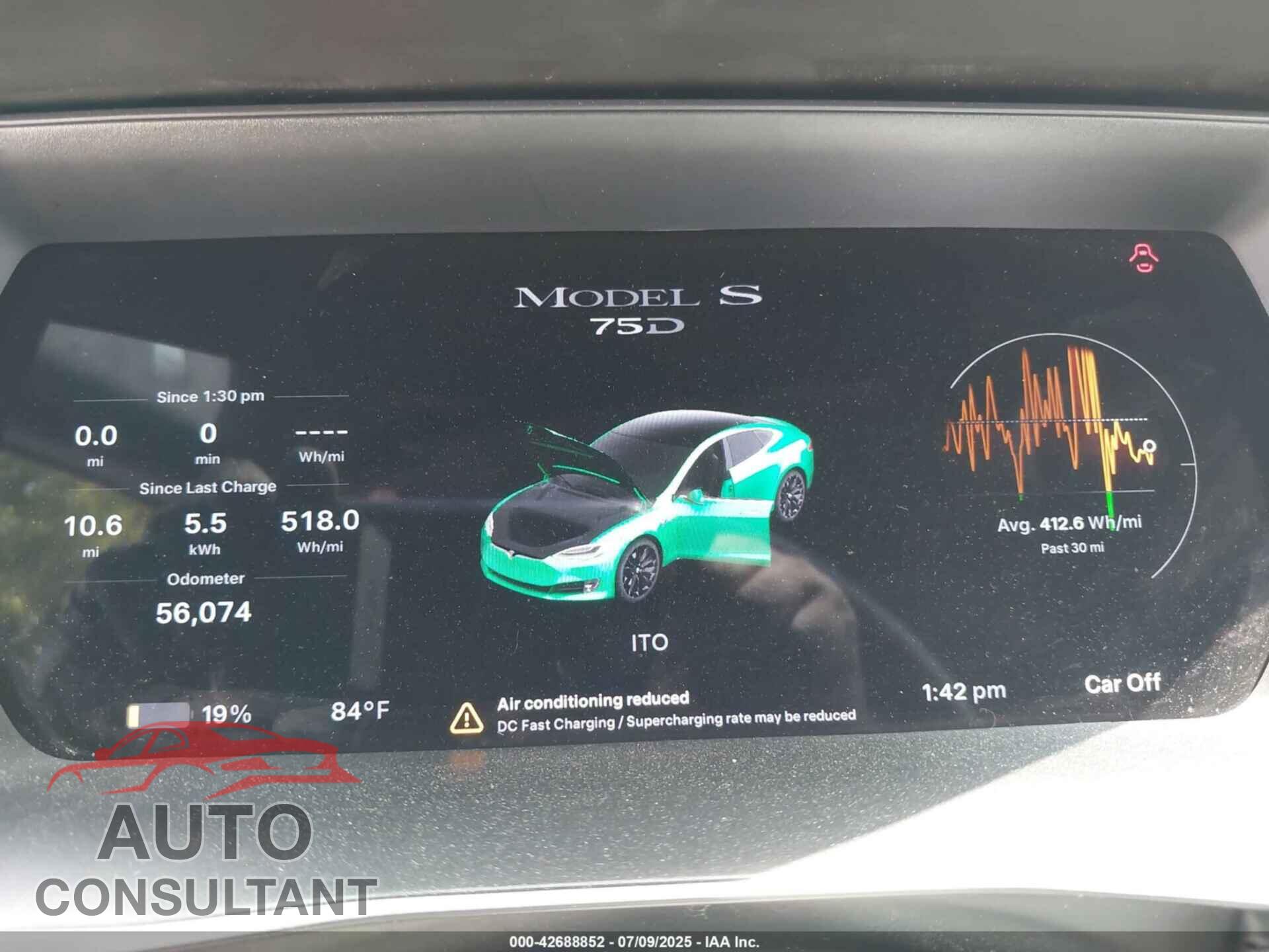 TESLA MODEL S 2018 - 5YJSA1E28JF292537