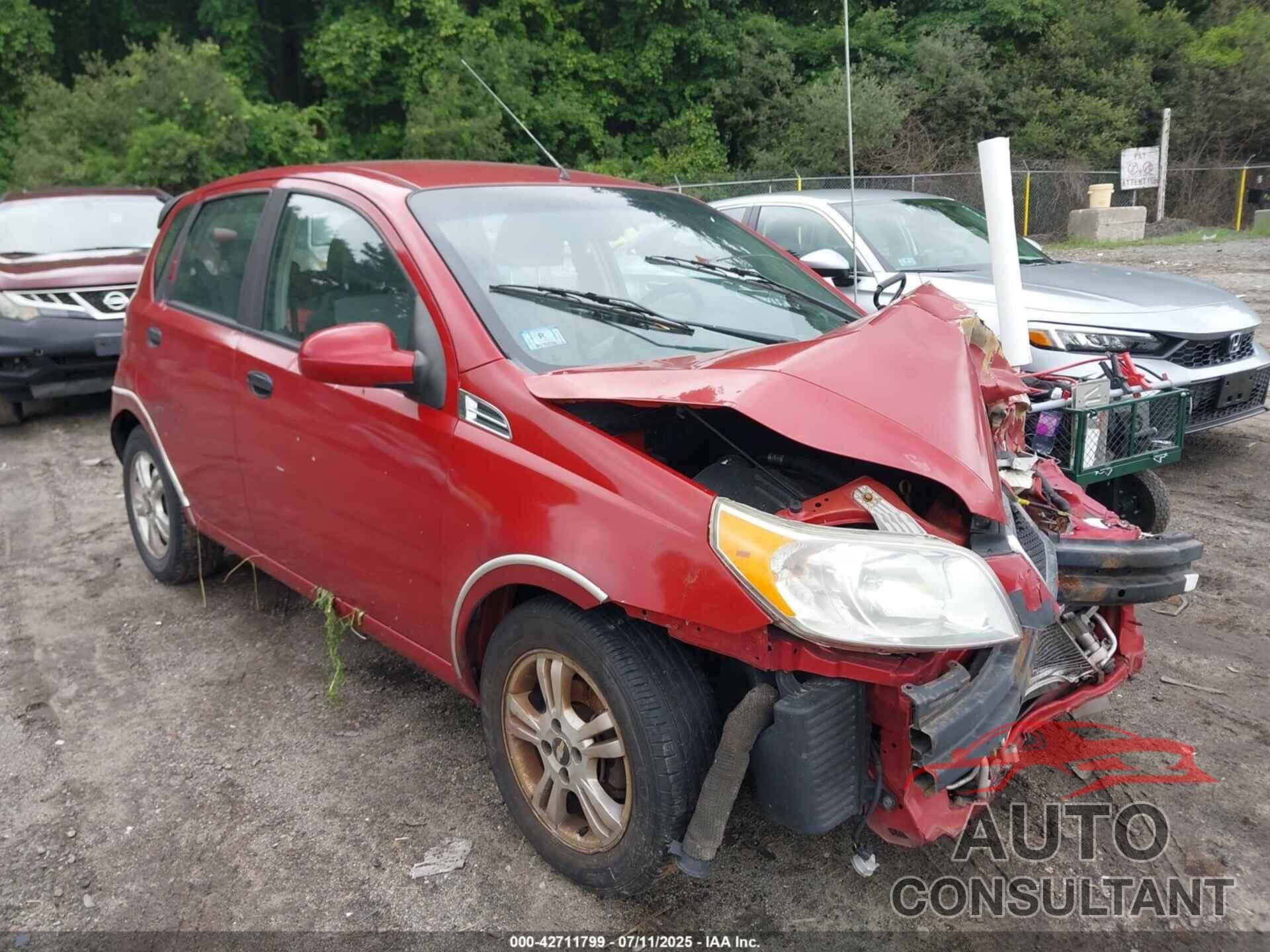 CHEVROLET AVEO 2011 - KL1TG6DE7BB174504