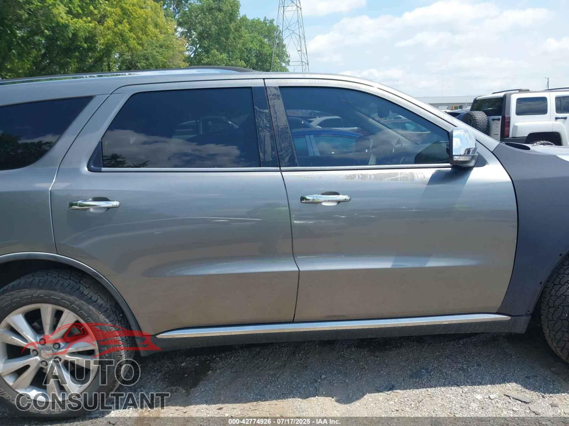 DODGE DURANGO 2011 - 1D4SE4GT6BC635133