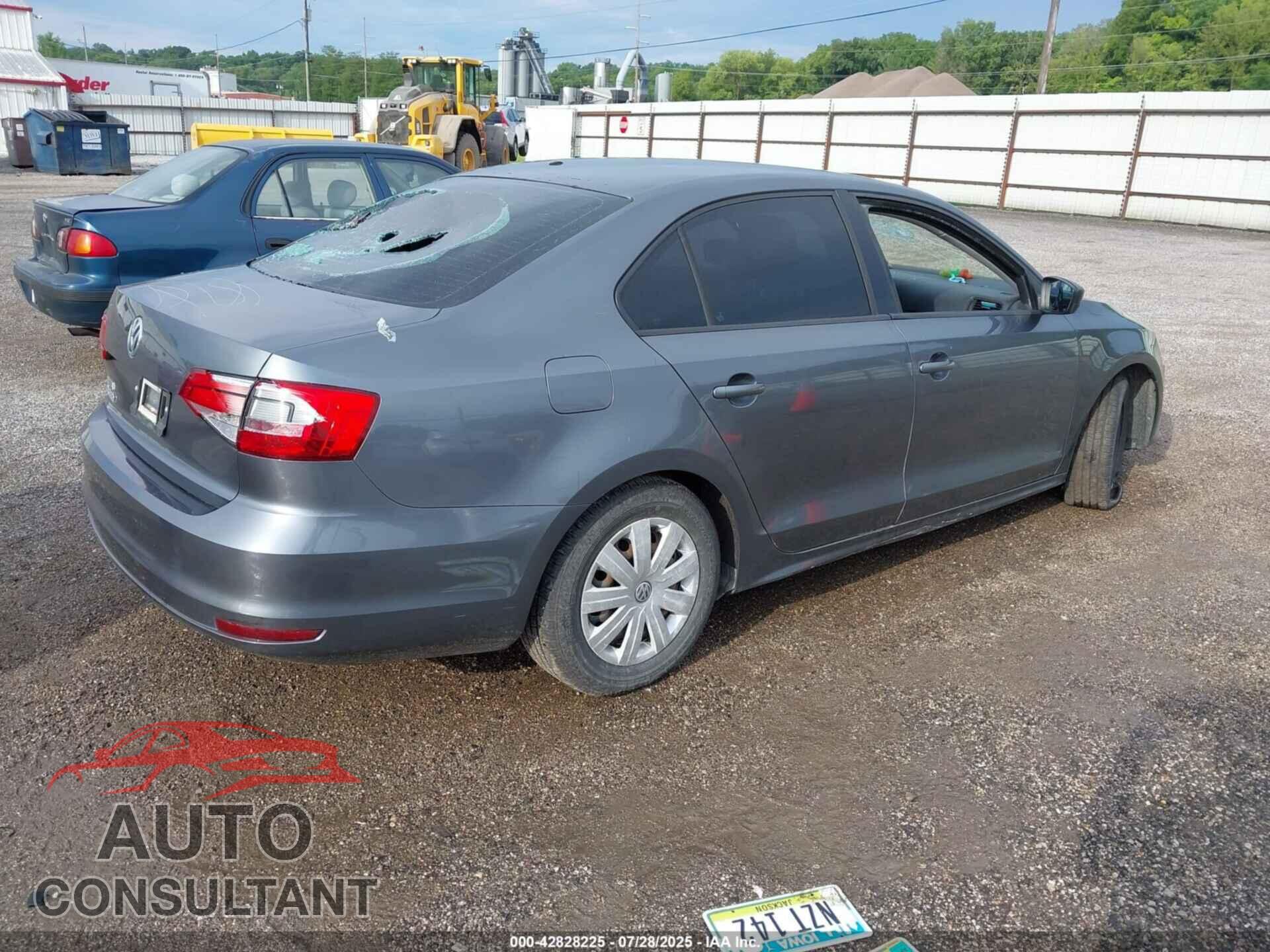 VOLKSWAGEN JETTA 2015 - 3VW2K7AJXFM310548
