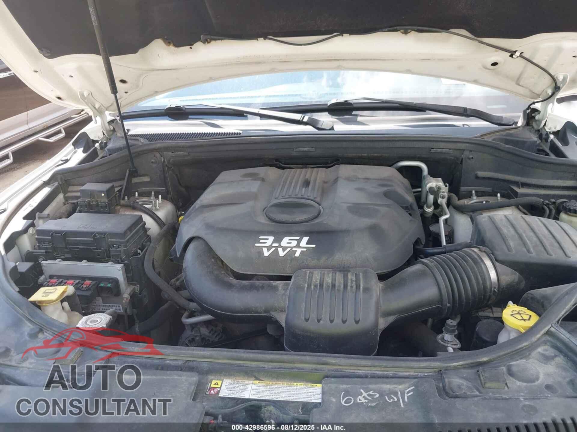 DODGE DURANGO 2012 - 1C4RDJEG6CC336987