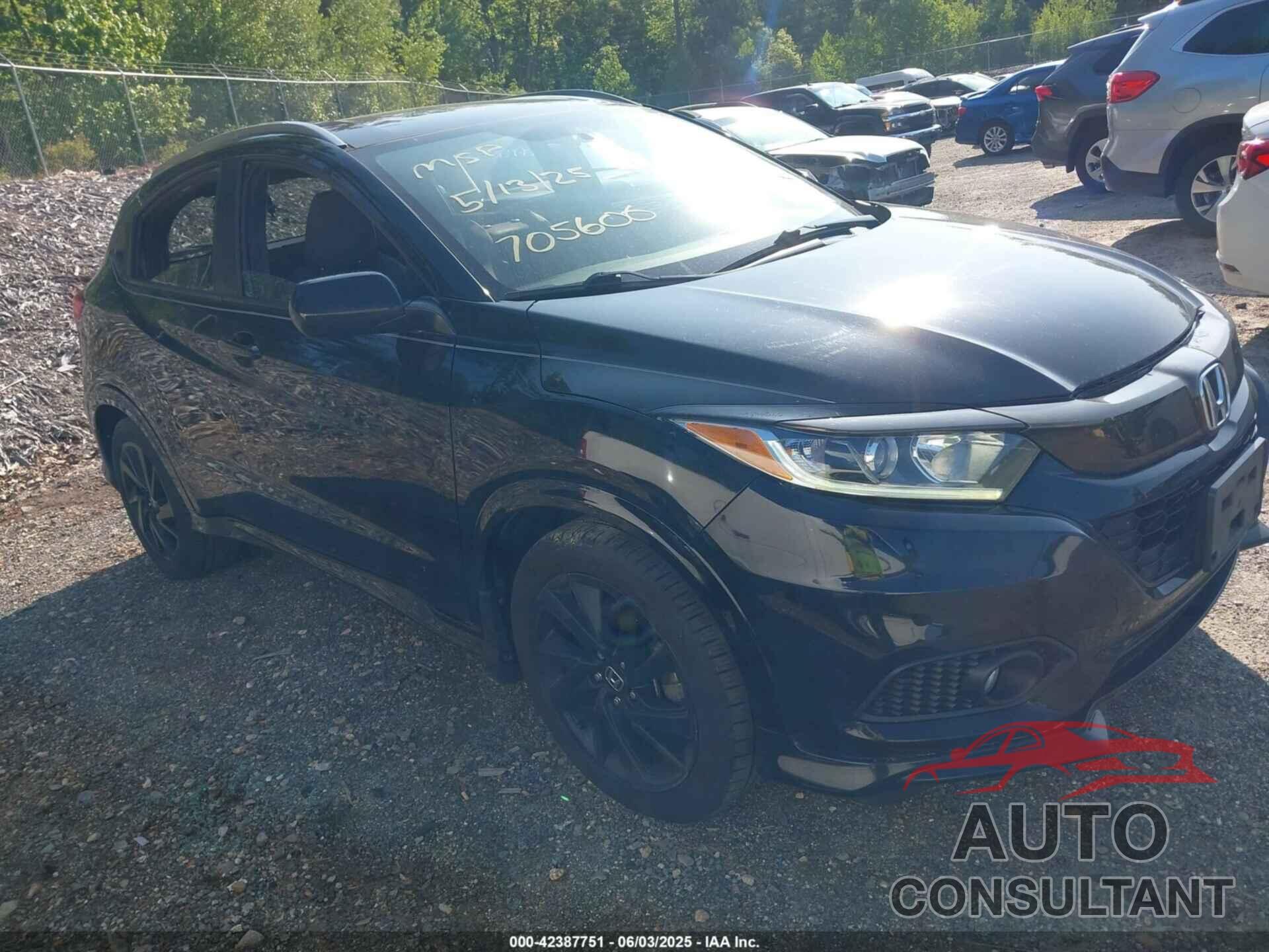 HONDA HR-V 2021 - 3CZRU5H15MM705606