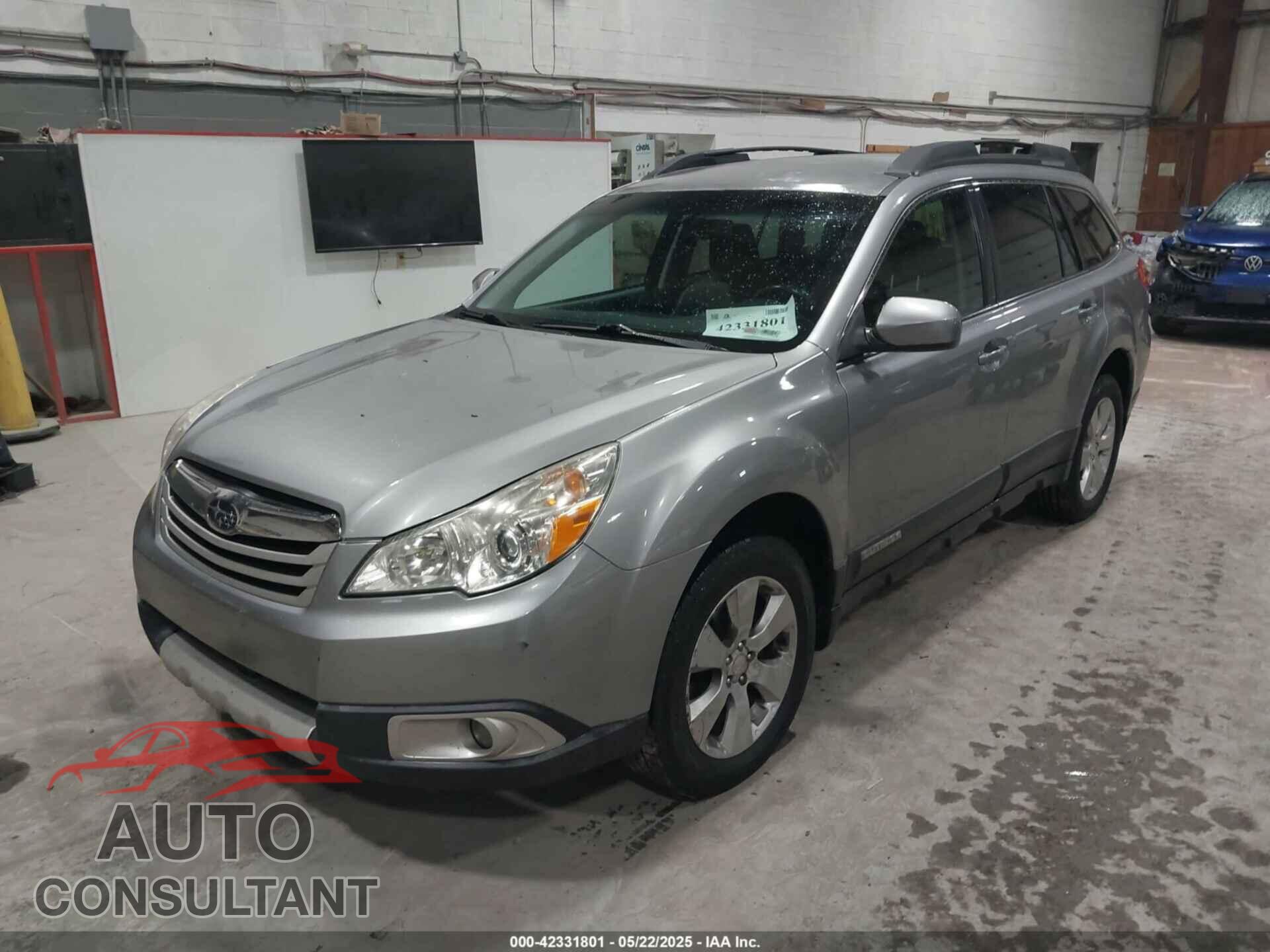 SUBARU OUTBACK 2011 - 4S4BRBJC3B3377275