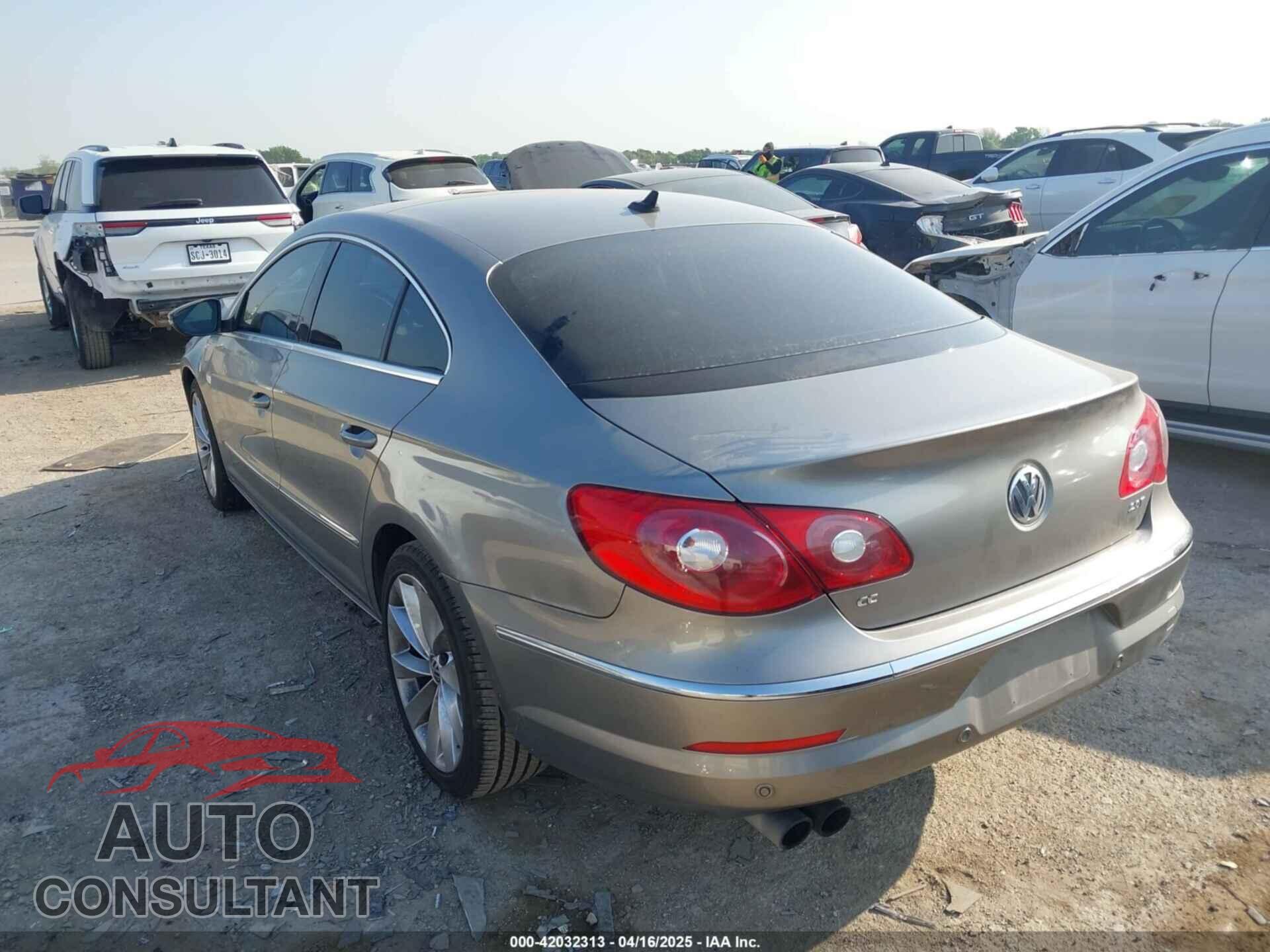 VOLKSWAGEN CC 2010 - WVWHN7ANXAE565352