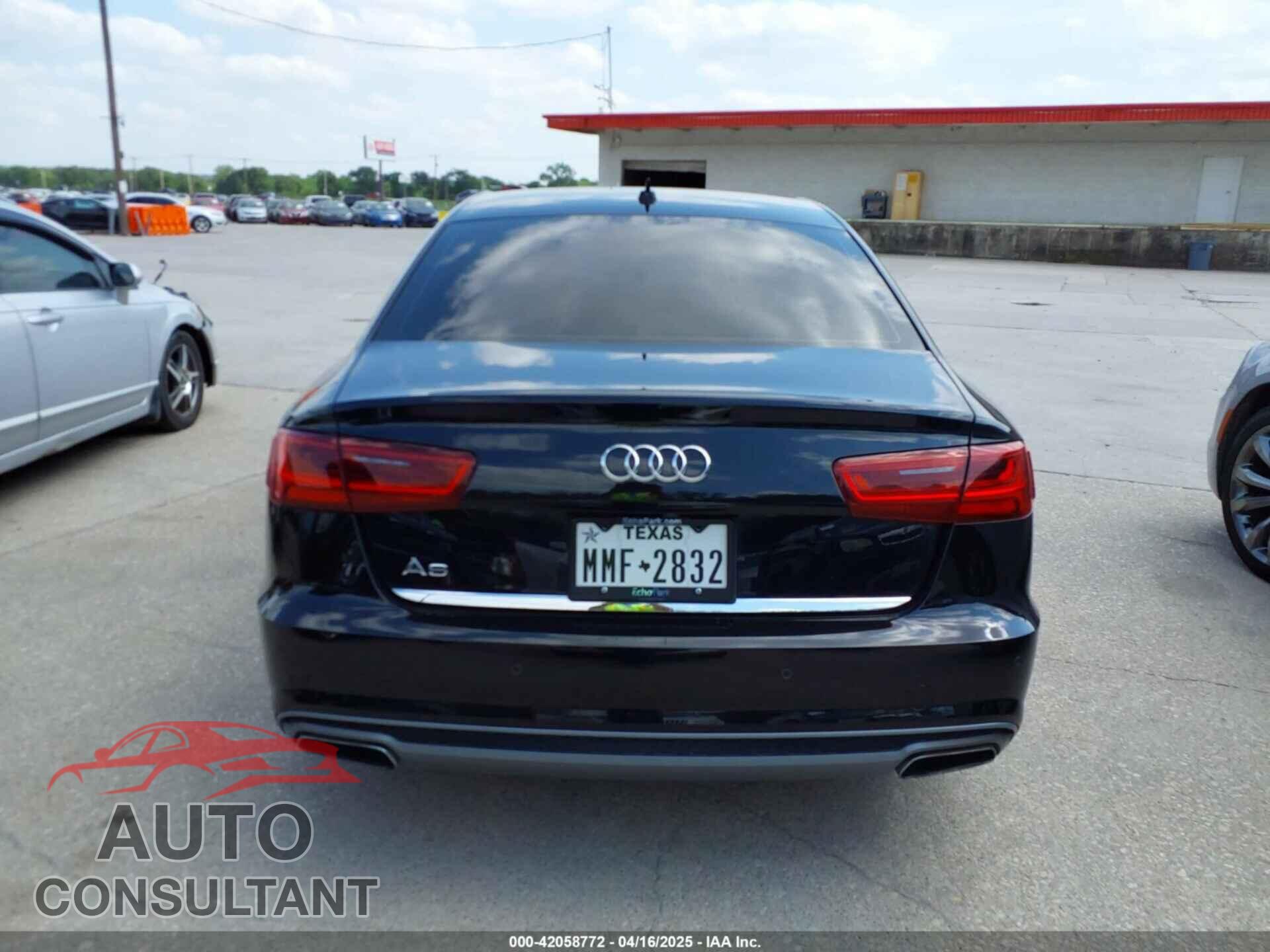 AUDI A6 2016 - WAUDFAFC1GN169607