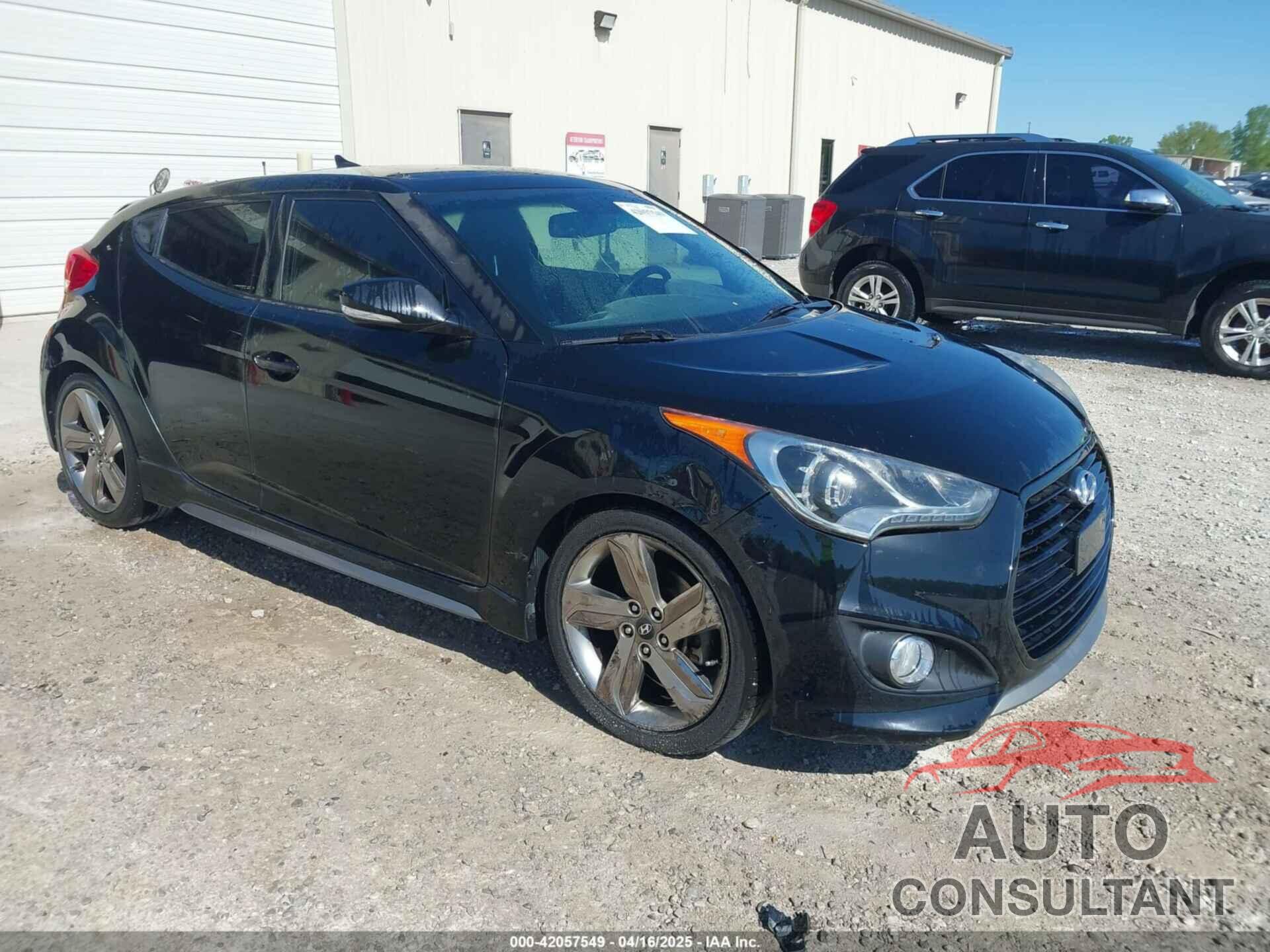 HYUNDAI VELOSTER 2013 - KMHTC6AE8DU175611
