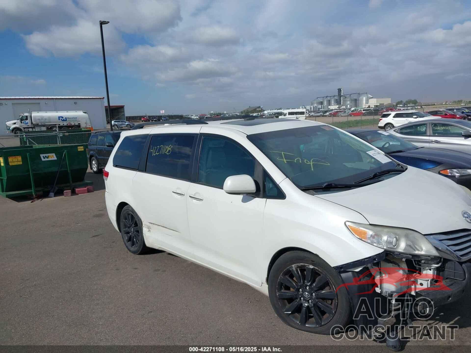 TOYOTA SIENNA 2012 - 5TDDK3DC4CS043288