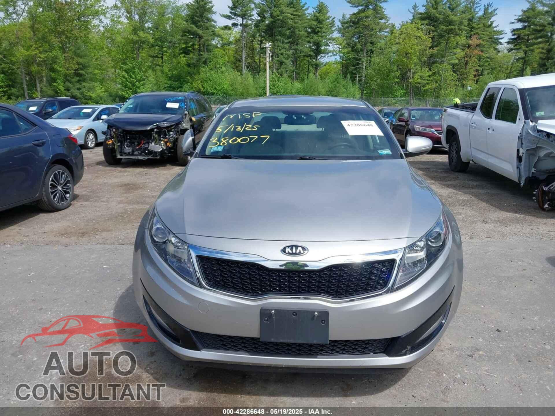 KIA OPTIMA 2013 - KNAGM4A79D5380077