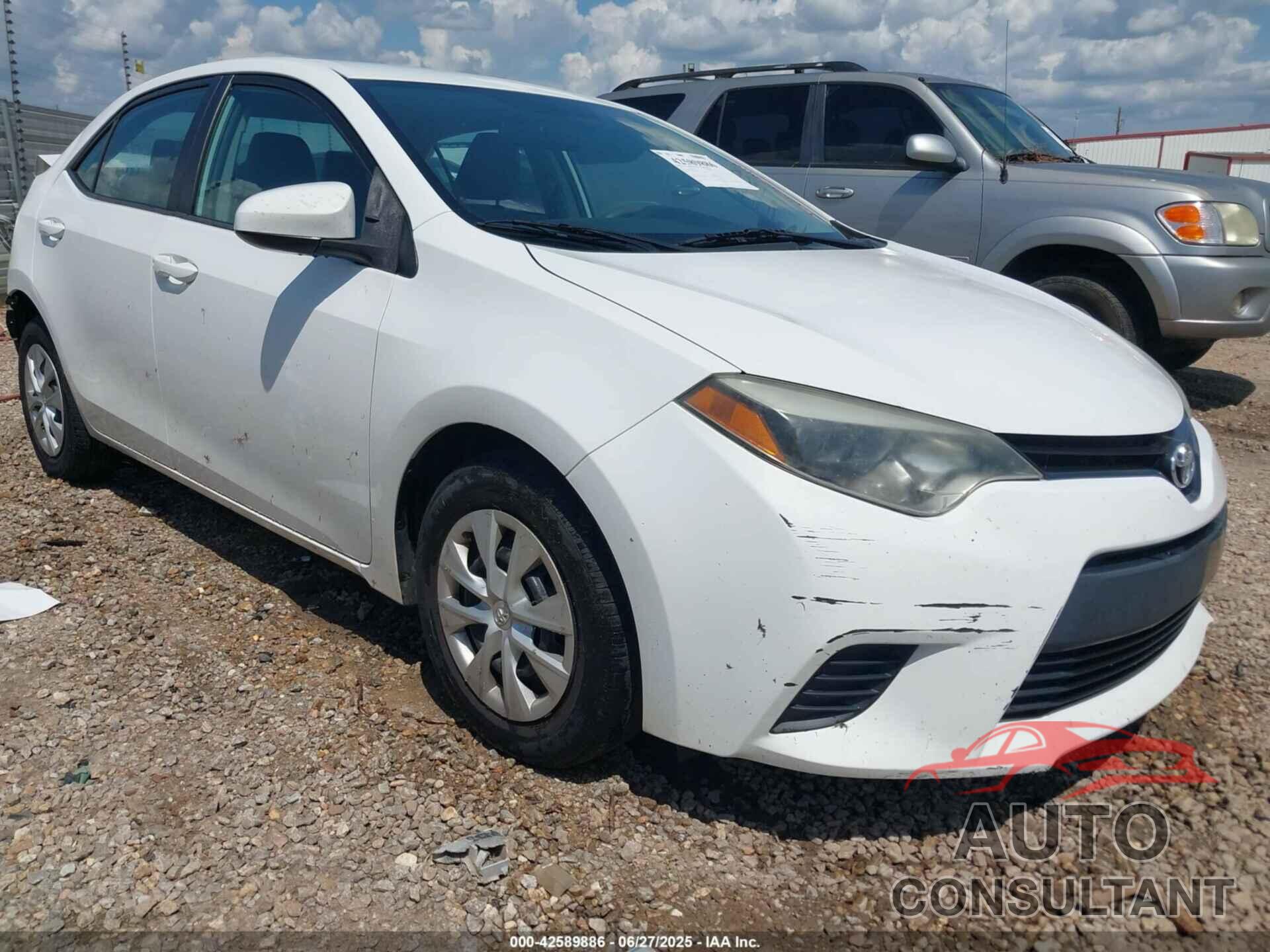 TOYOTA COROLLA 2016 - 2T1BURHE4GC732729