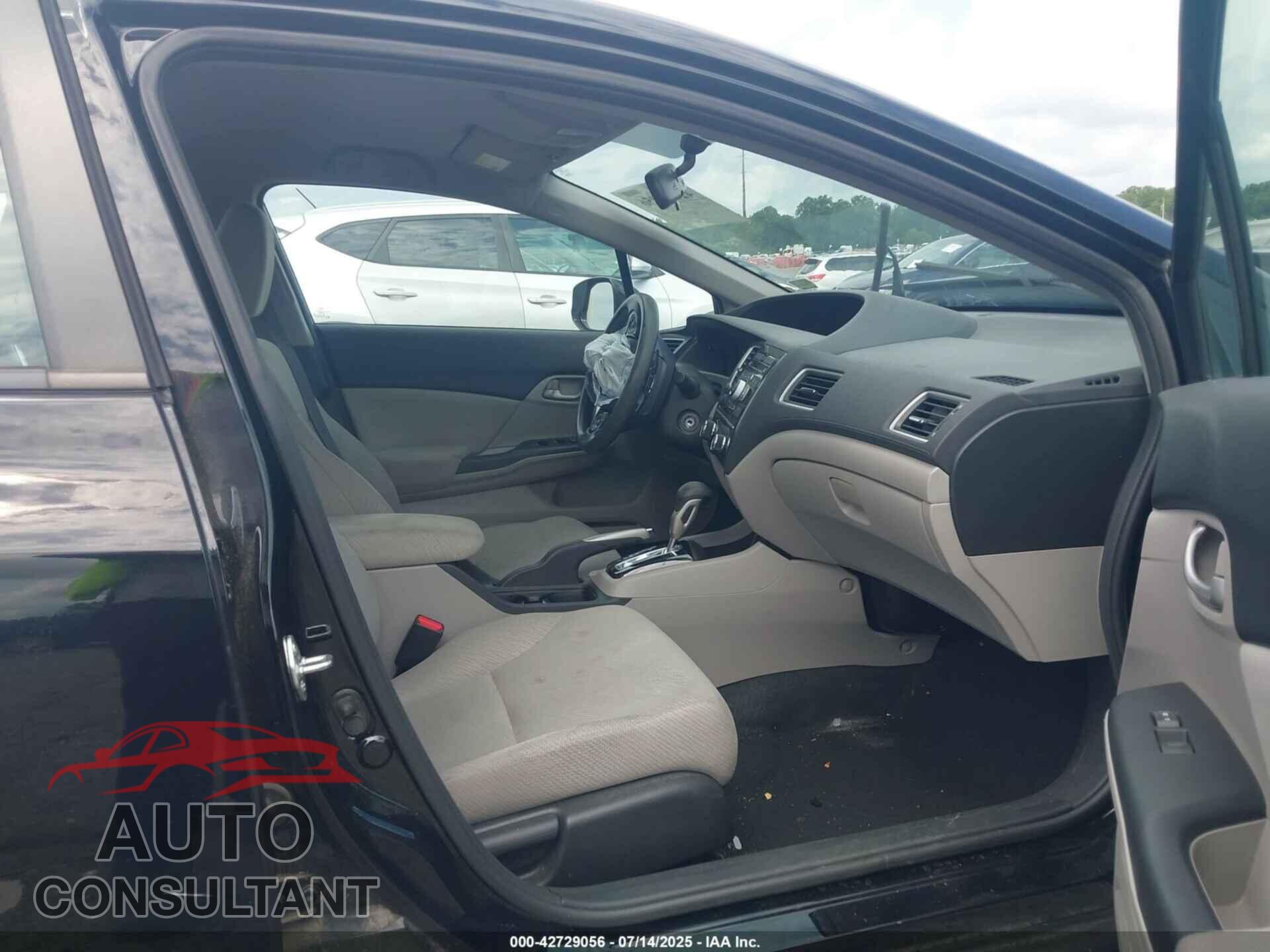HONDA CIVIC 2013 - 2HGFB2F53DH301593