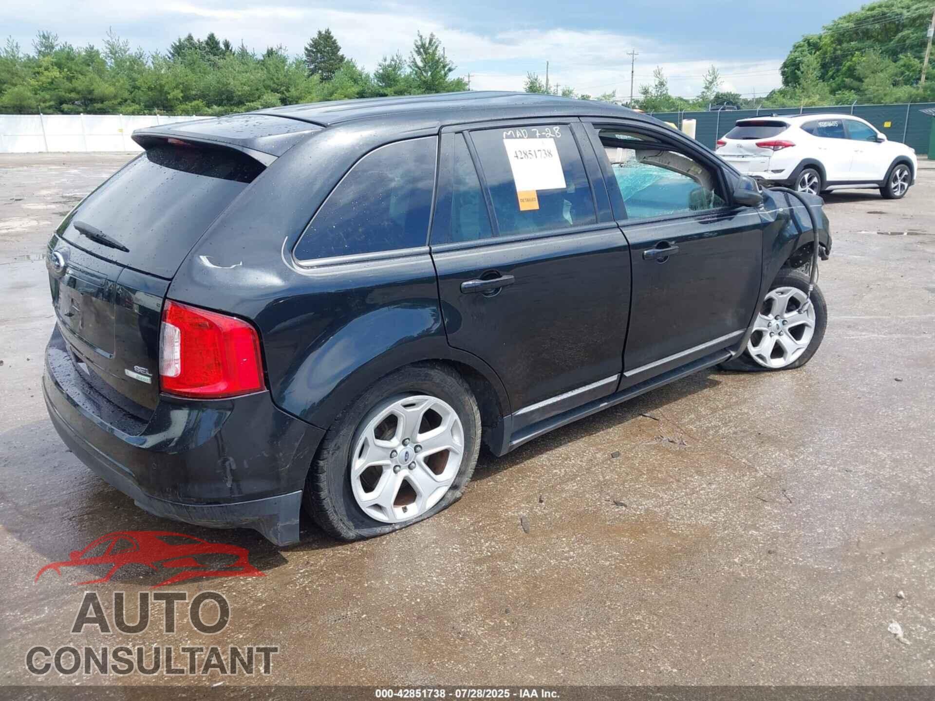 FORD EDGE 2013 - 2FMDK3J93DBA10516