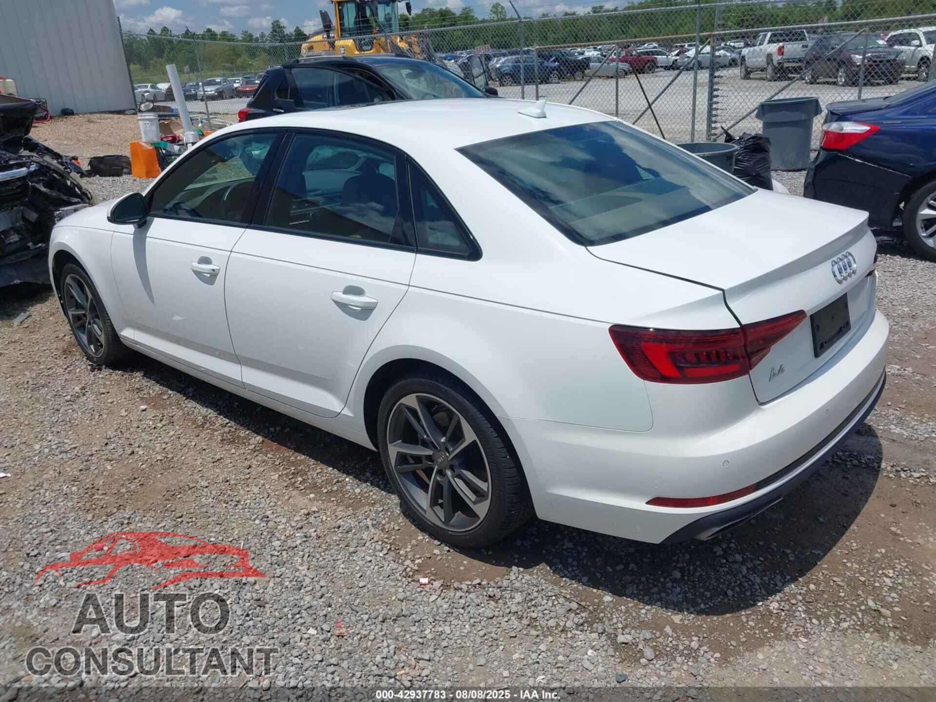 AUDI A4 2019 - WAUGMAF42KN021518