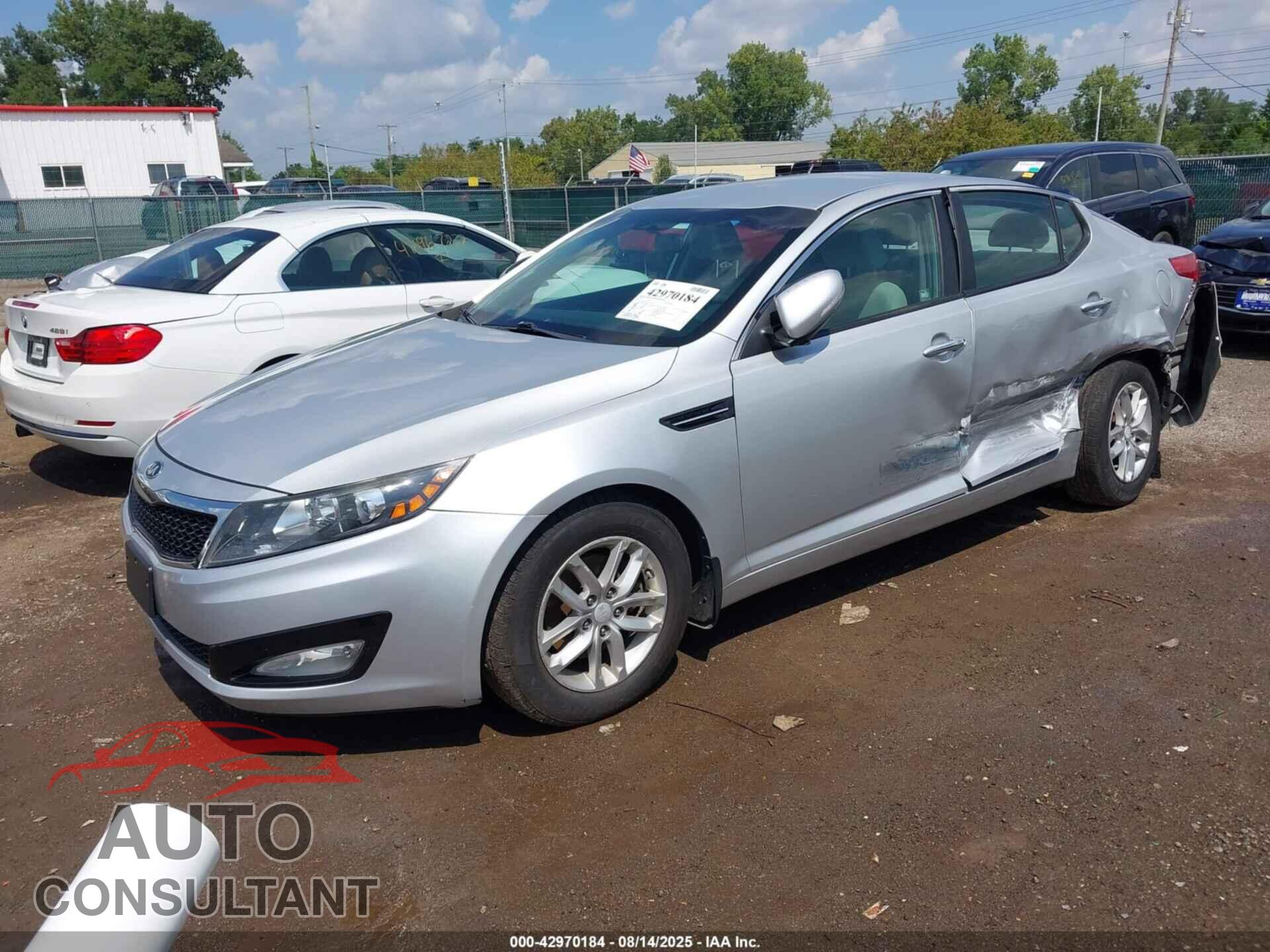 KIA OPTIMA 2013 - 5XXGM4A74DG257835