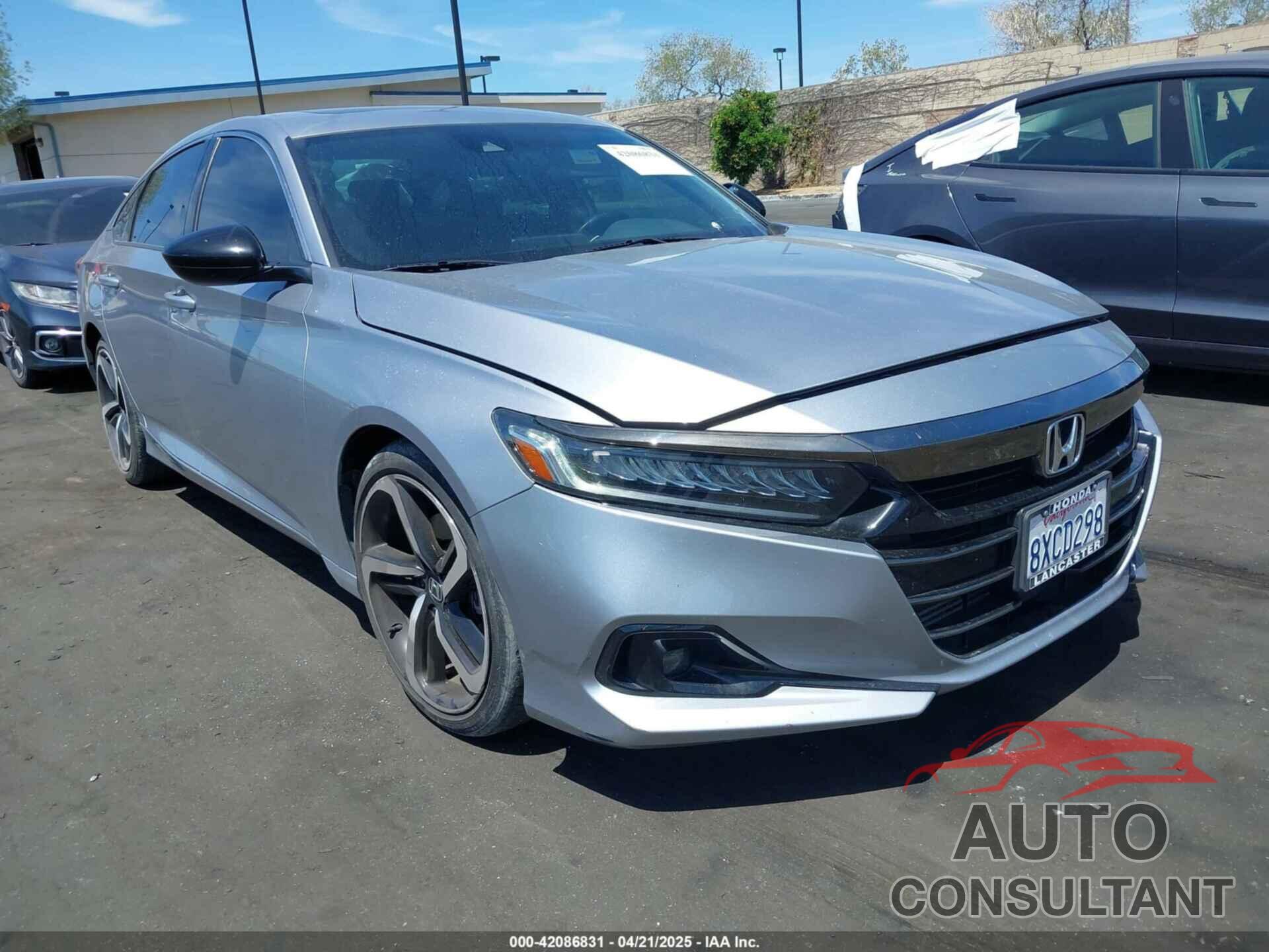HONDA ACCORD 2021 - 1HGCV2F31MA021291