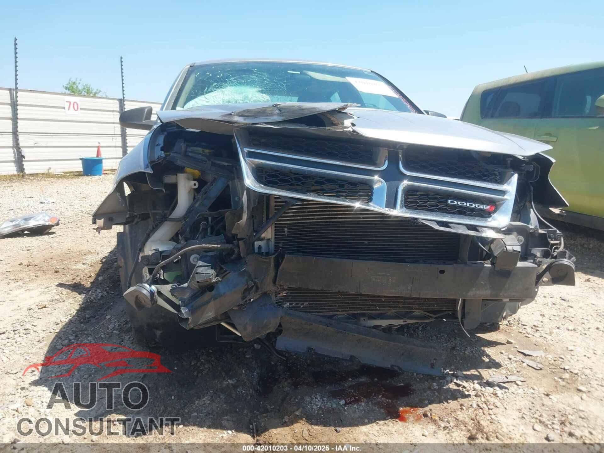 DODGE AVENGER 2013 - 1C3CDZAB8DN591827
