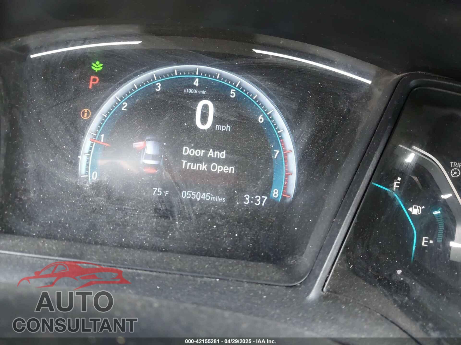 HONDA CIVIC 2019 - 2HGFC2F61KH538103