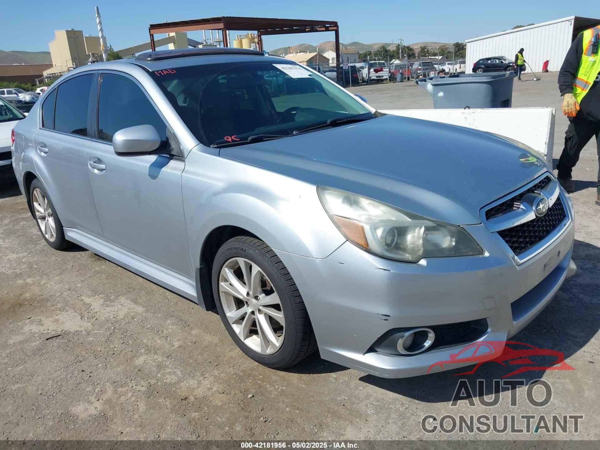 SUBARU LEGACY 2013 - 4S3BMBK68D3007308