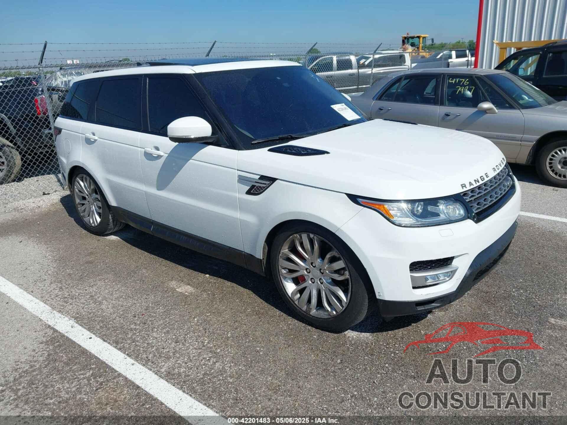 LAND ROVER RANGE ROVER SPORT 2016 - SALWR2EF5GA582800