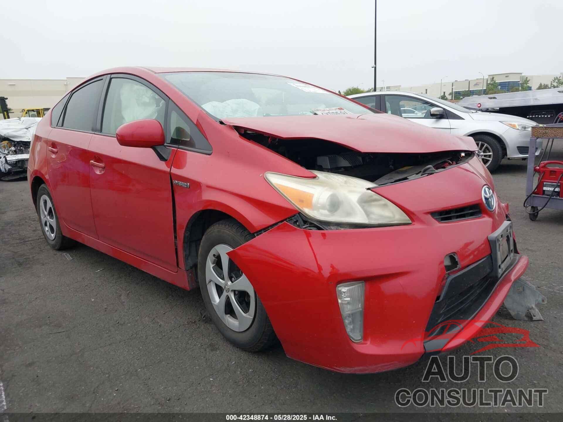TOYOTA PRIUS 2013 - JTDKN3DU5D1647860