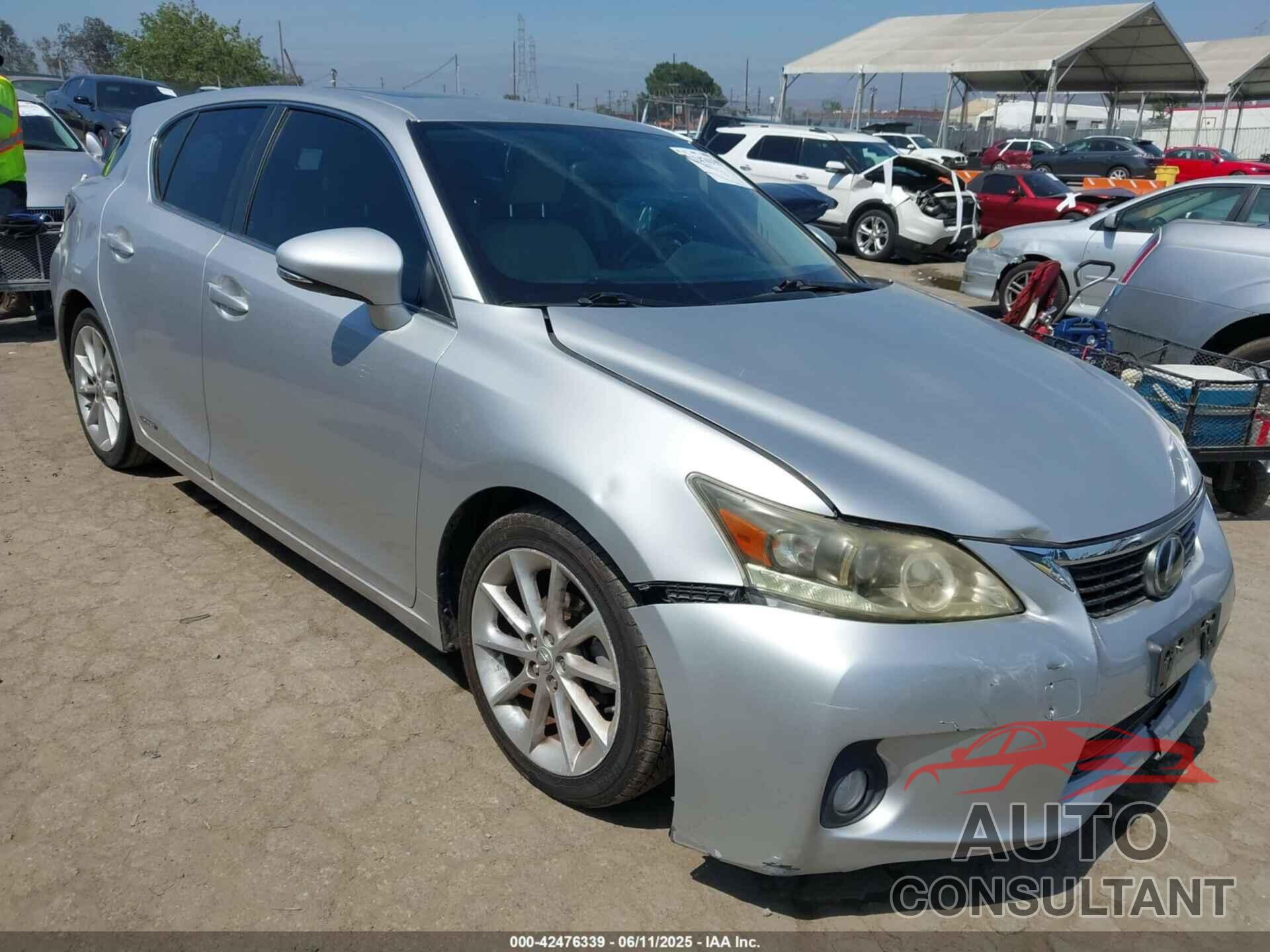 LEXUS CT 200H 2012 - JTHKD5BH0C2079318