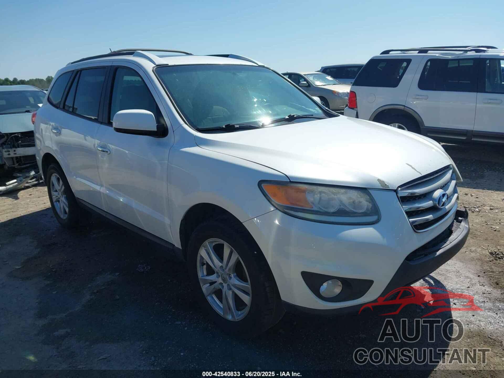 HYUNDAI SANTA FE 2012 - 5XYZK4AG9CG104117