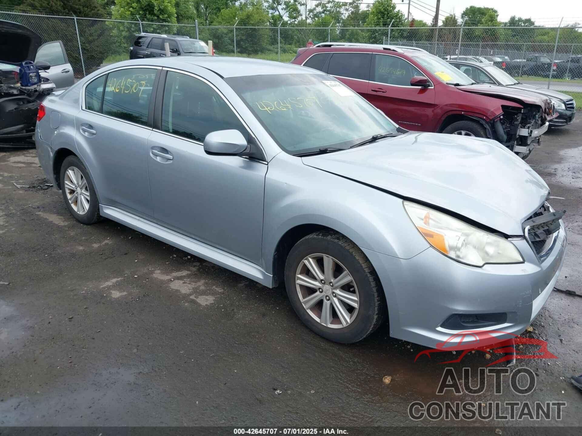 SUBARU LEGACY 2012 - 4S3BMBB6XC3039238