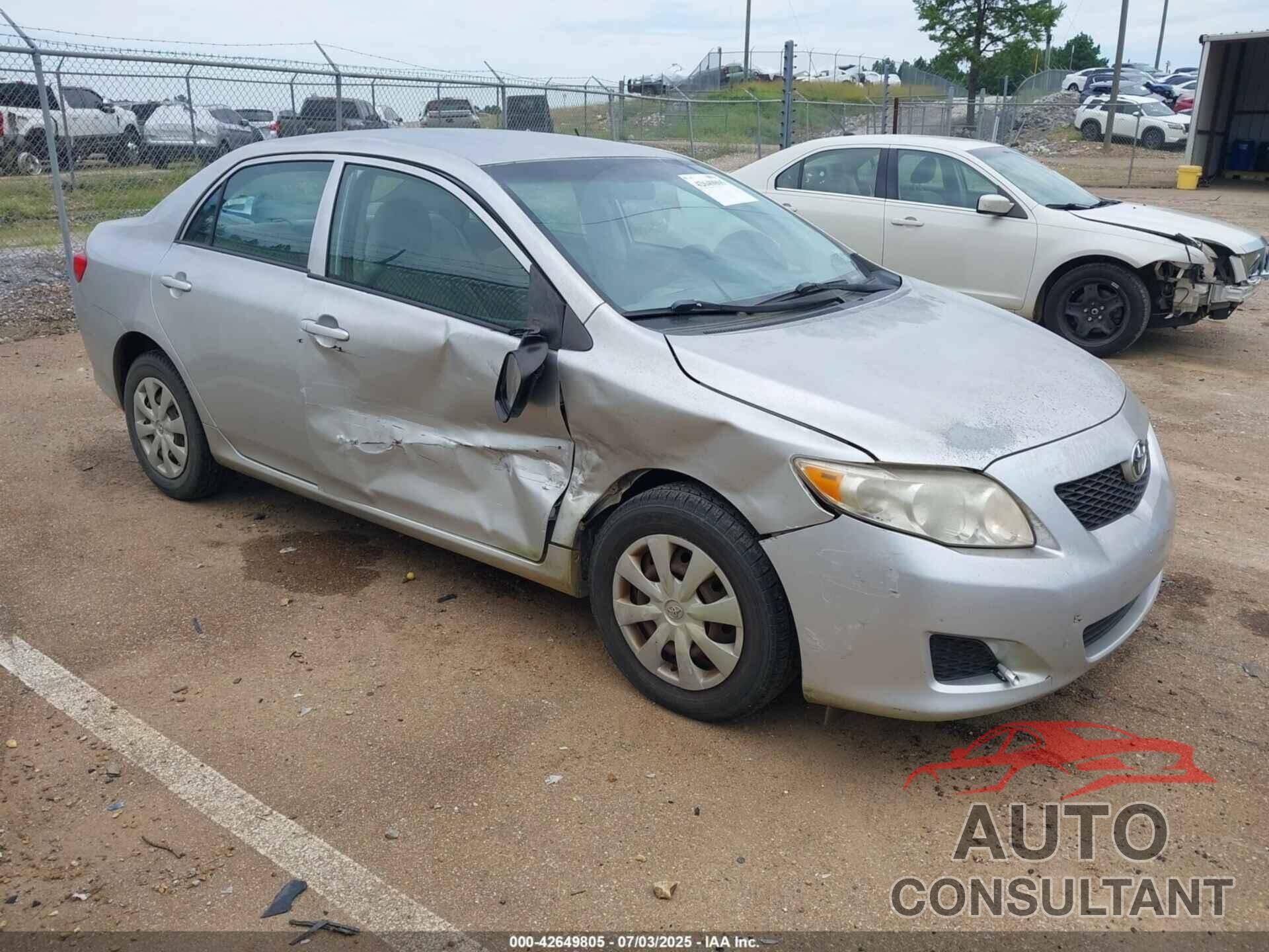 TOYOTA COROLLA 2009 - JTDBL40E99J025117