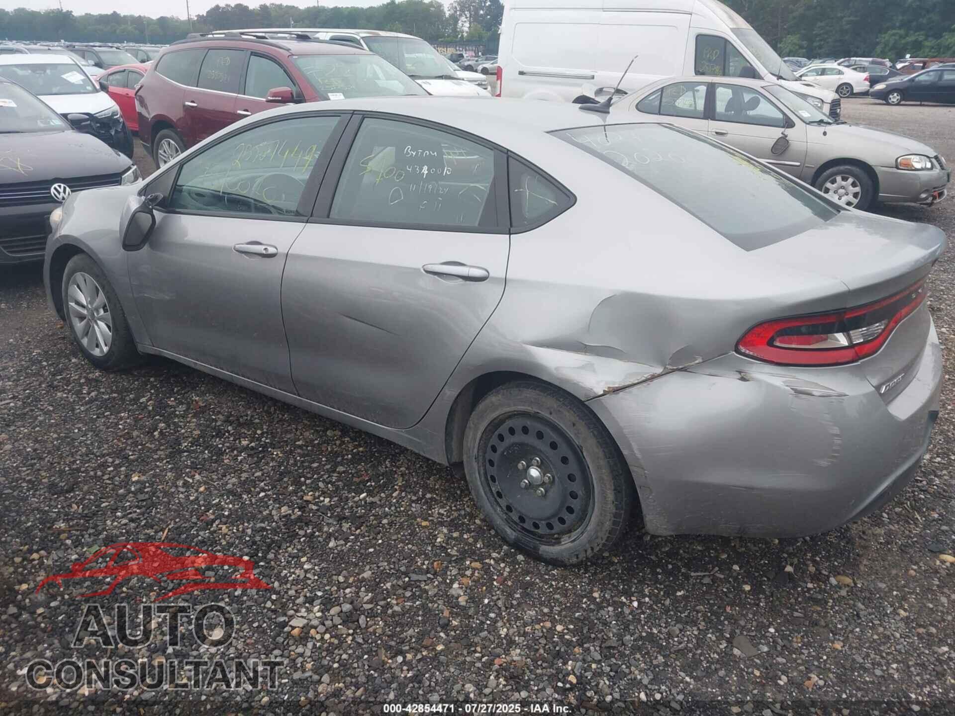 DODGE DART 2015 - 1C3CDFDH1FD213548