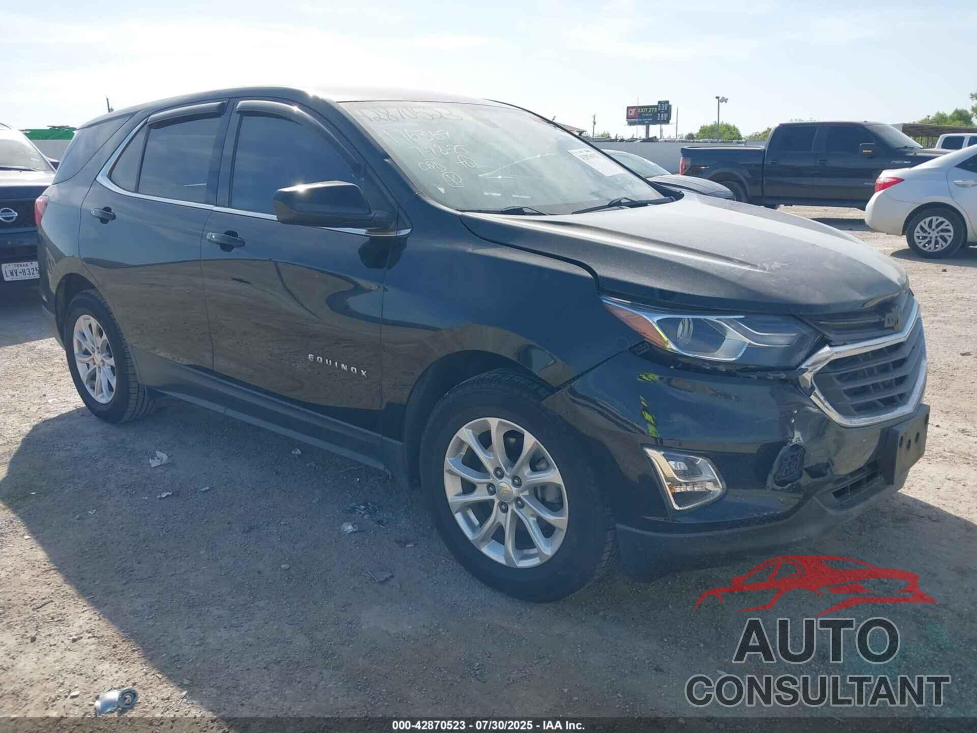 CHEVROLET EQUINOX 2018 - 2GNAXJEV9J6222434