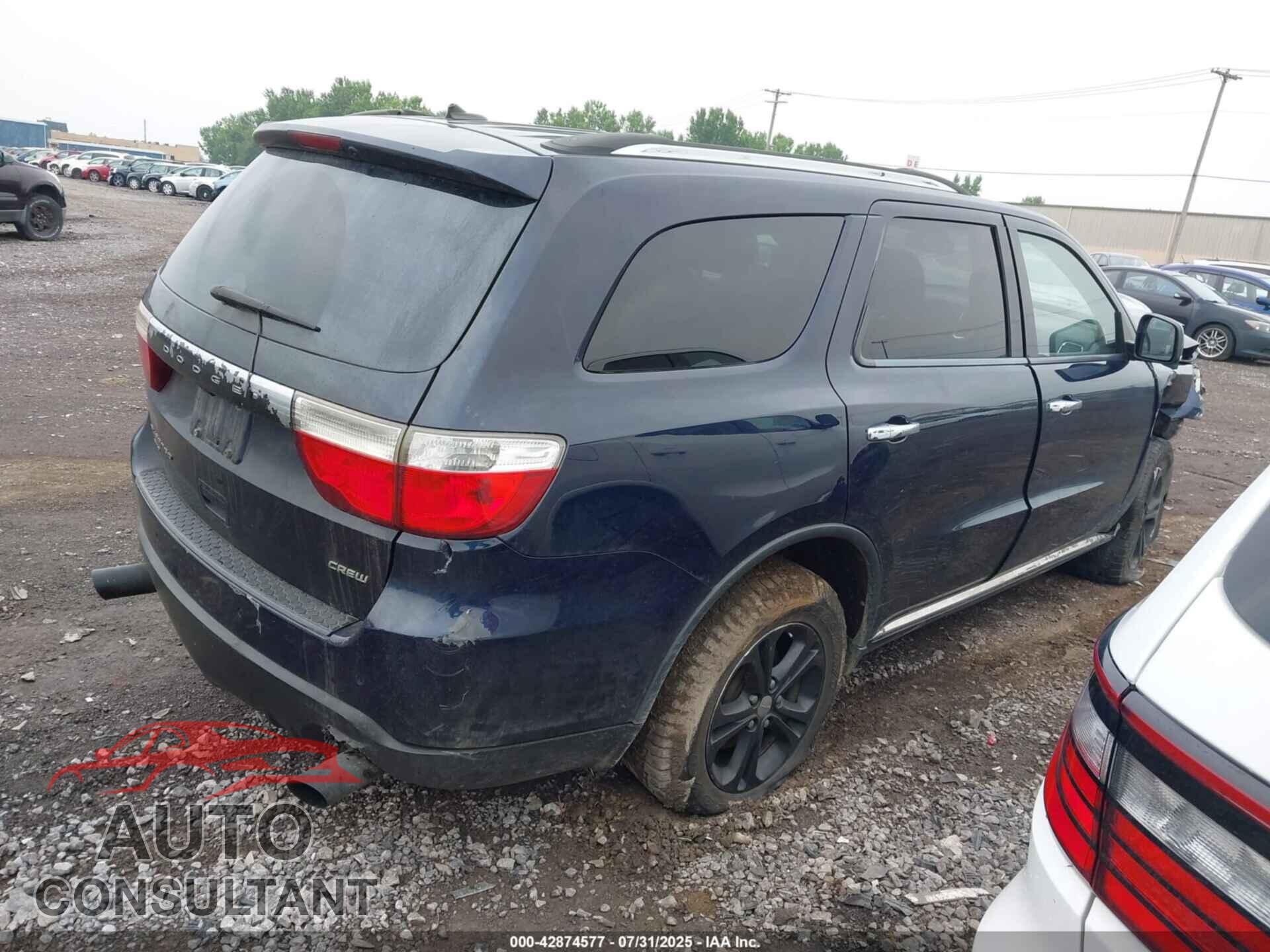 DODGE DURANGO 2013 - 1C4SDJDTXDC540791