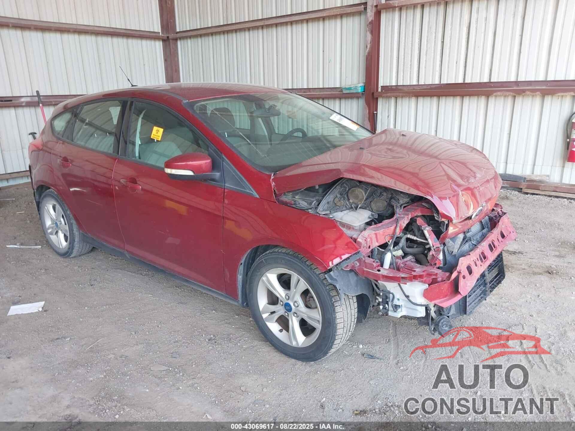 FORD FOCUS 2013 - 1FADP3K23DL144584