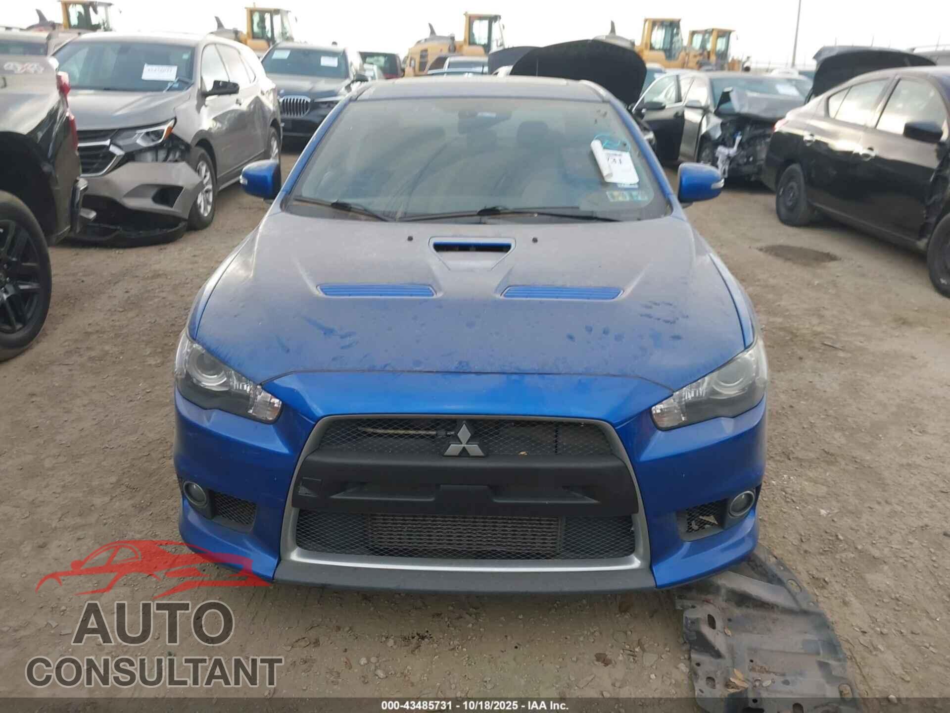 MITSUBISHI LANCER EVOLUTION 2015 - JA32W5FV7FU008779