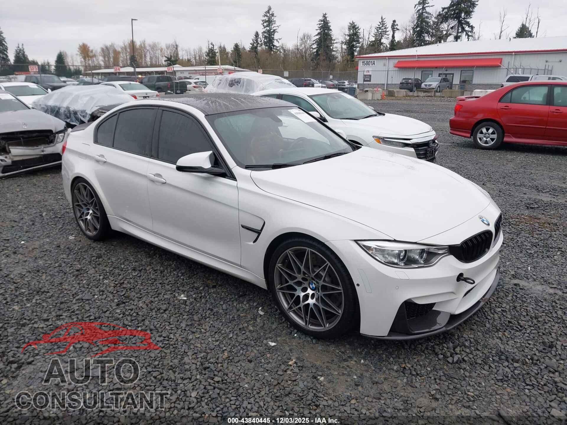 BMW M3 2017 - WBS8M9C54H5G84676