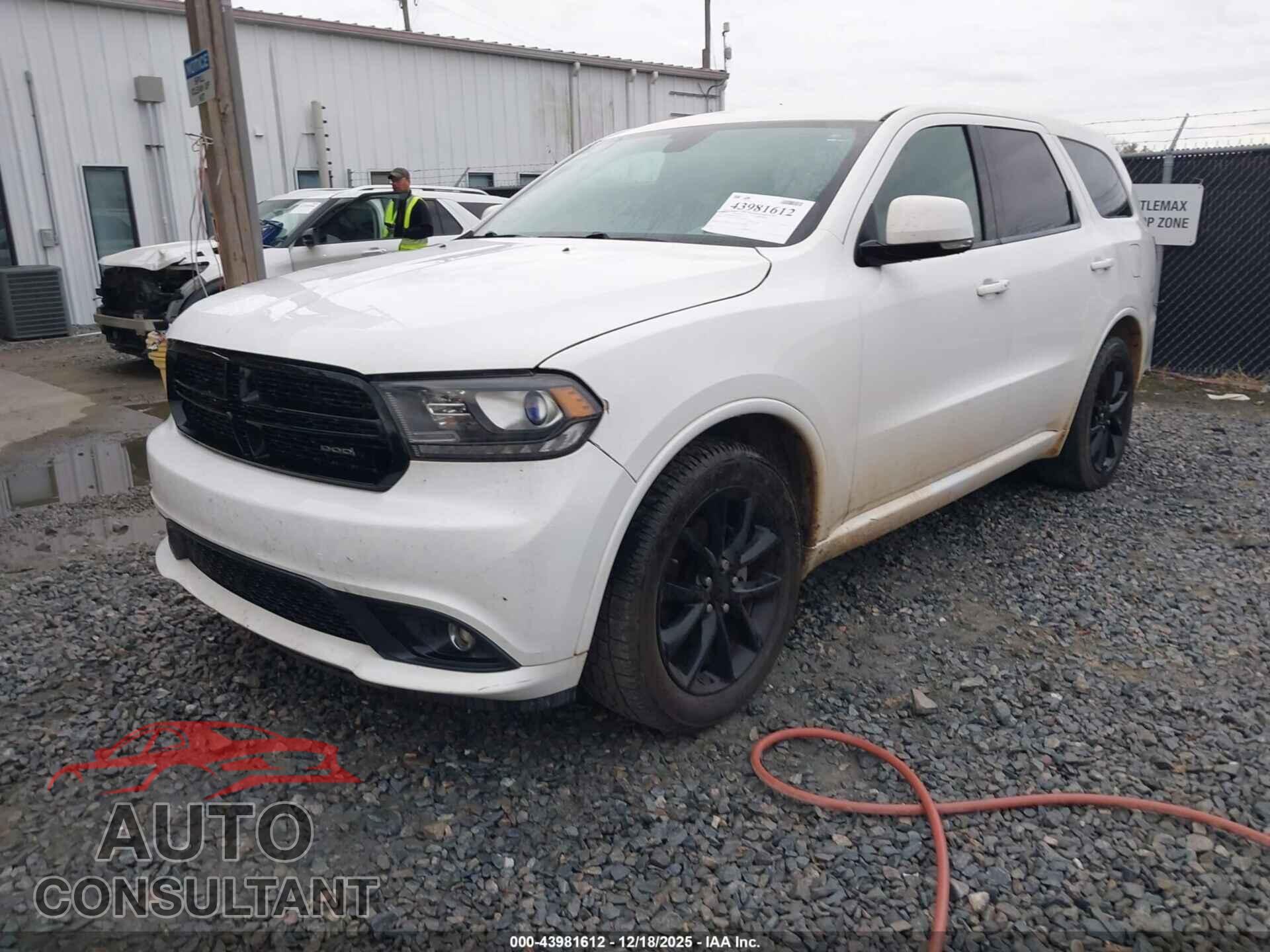 DODGE DURANGO 2017 - 1C4RDHDG3HC814171