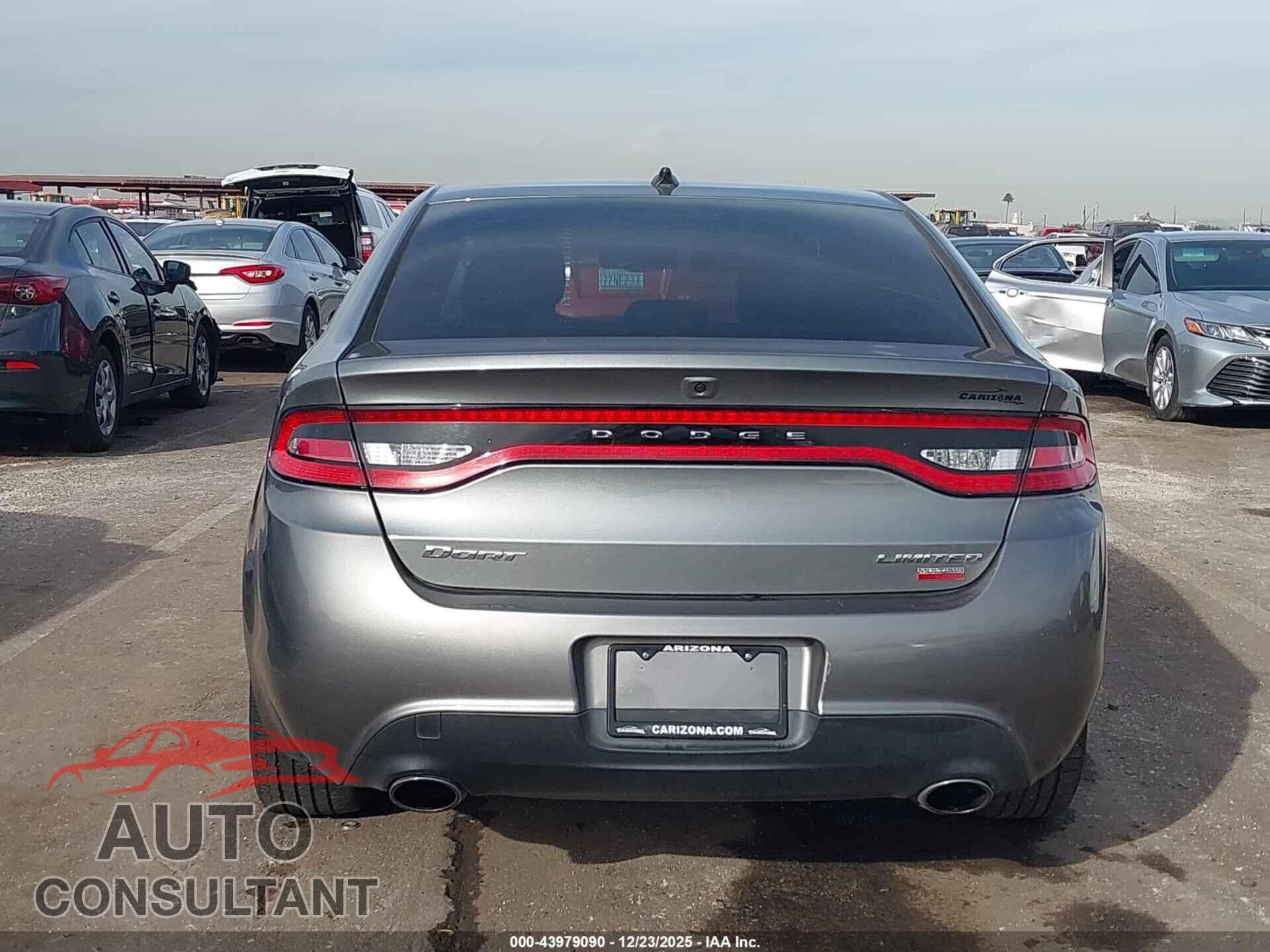 DODGE DART 2013 - 1C3CDFCH5DD181797