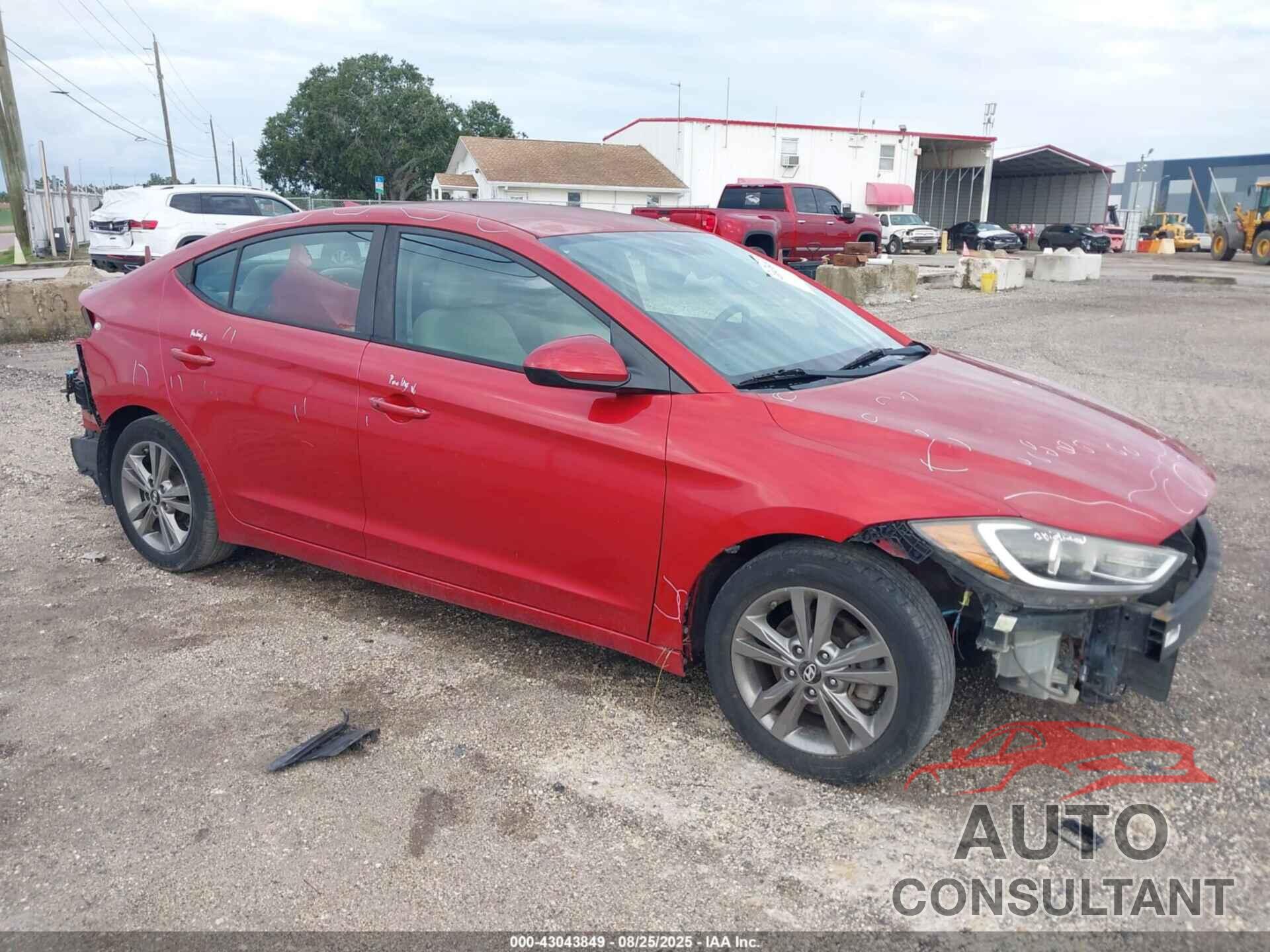 HYUNDAI ELANTRA 2017 - 5NPD84LF5HH052420