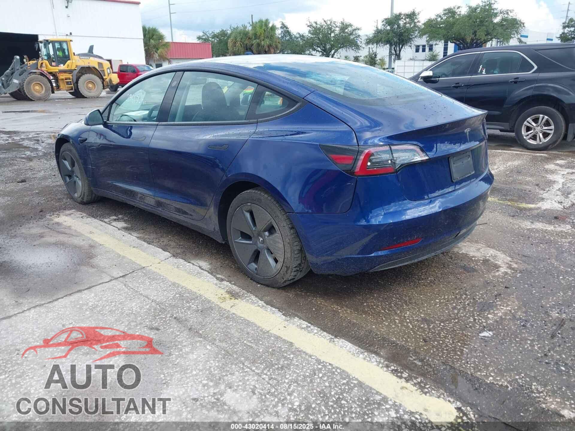 TESLA MODEL 3 2022 - 5YJ3E1EA8NF374418