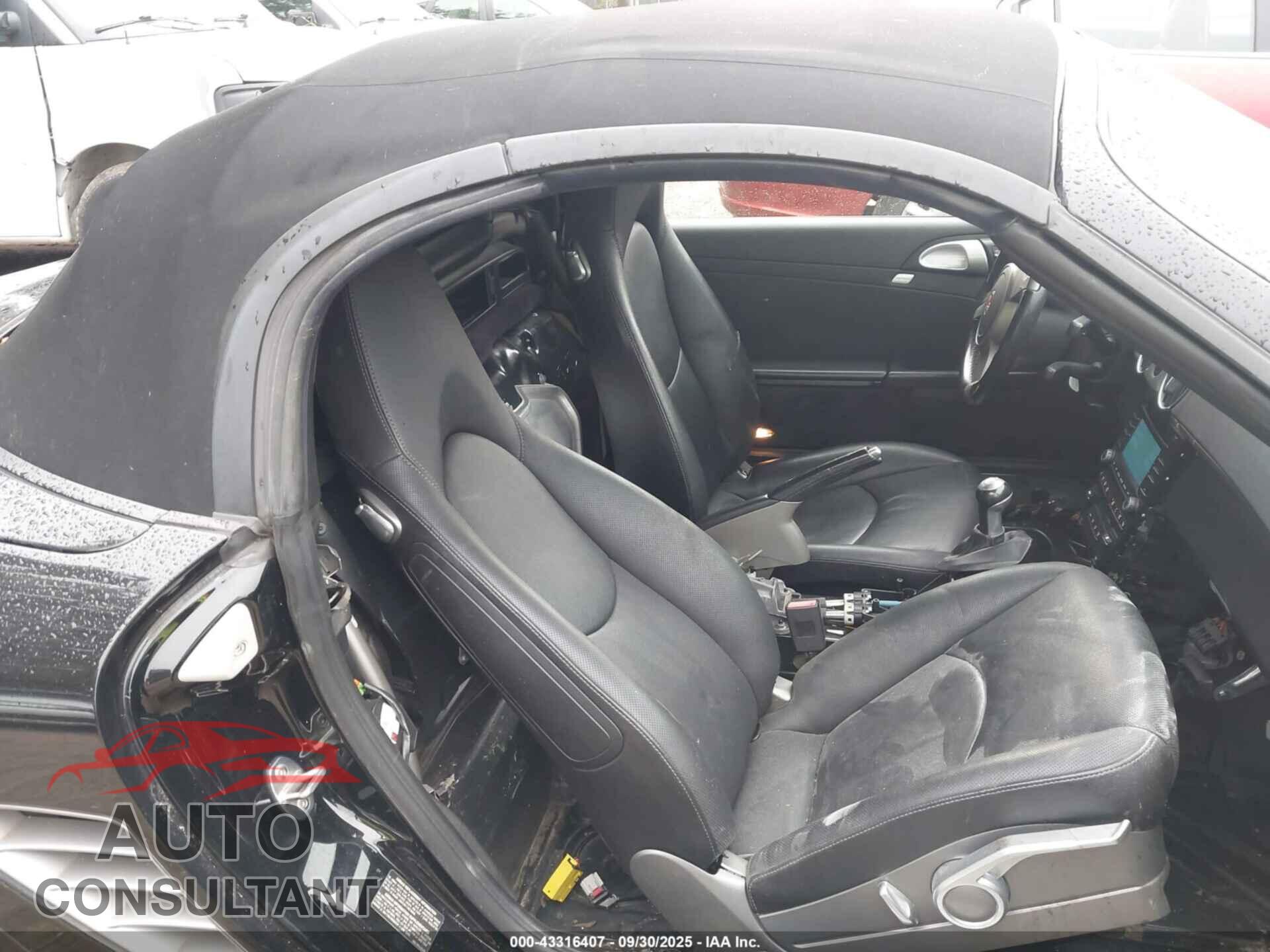 PORSCHE BOXSTER 2010 - WP0CA2A84AS710258