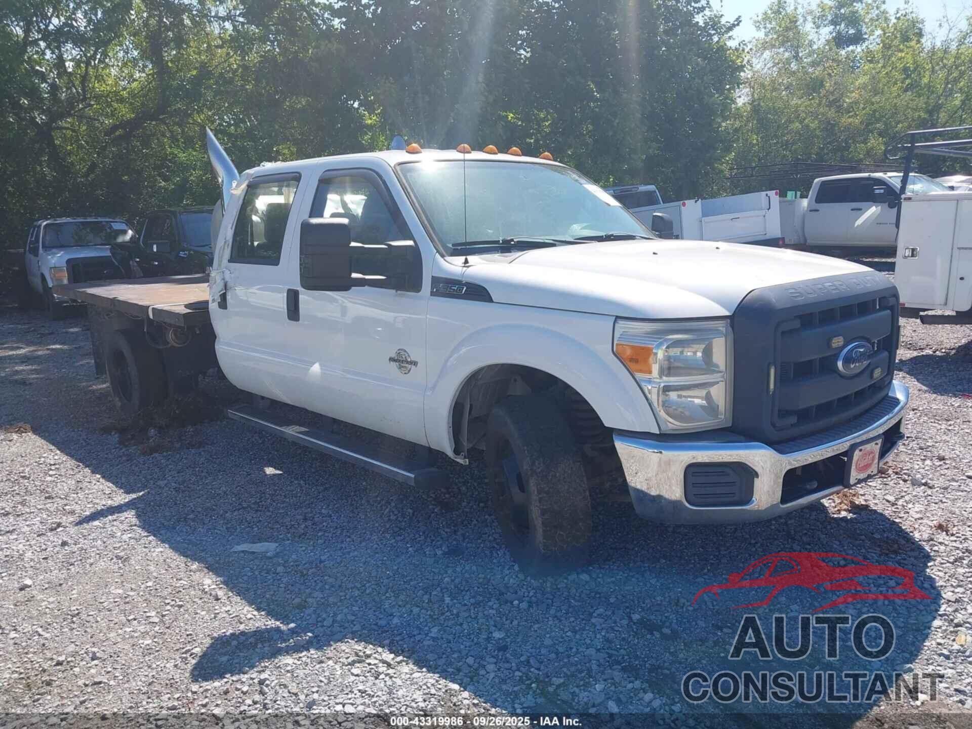 FORD F-350 CHASSIS 2013 - 1FD8W3GT7DEB49626