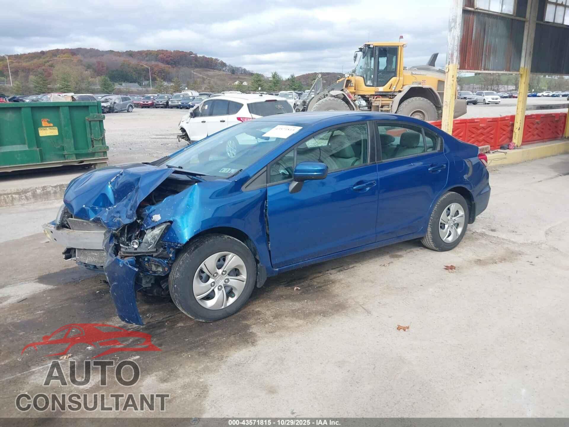 HONDA CIVIC 2014 - 19XFB2F58EE220679