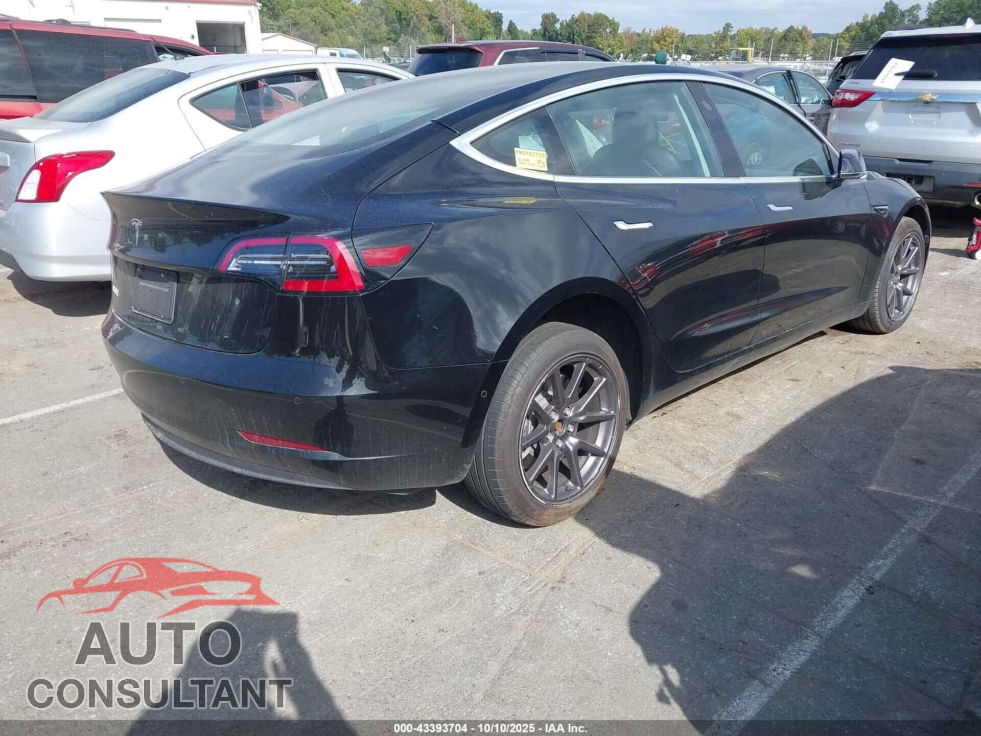 TESLA MODEL 3 2019 - 5YJ3E1EA5KF296465