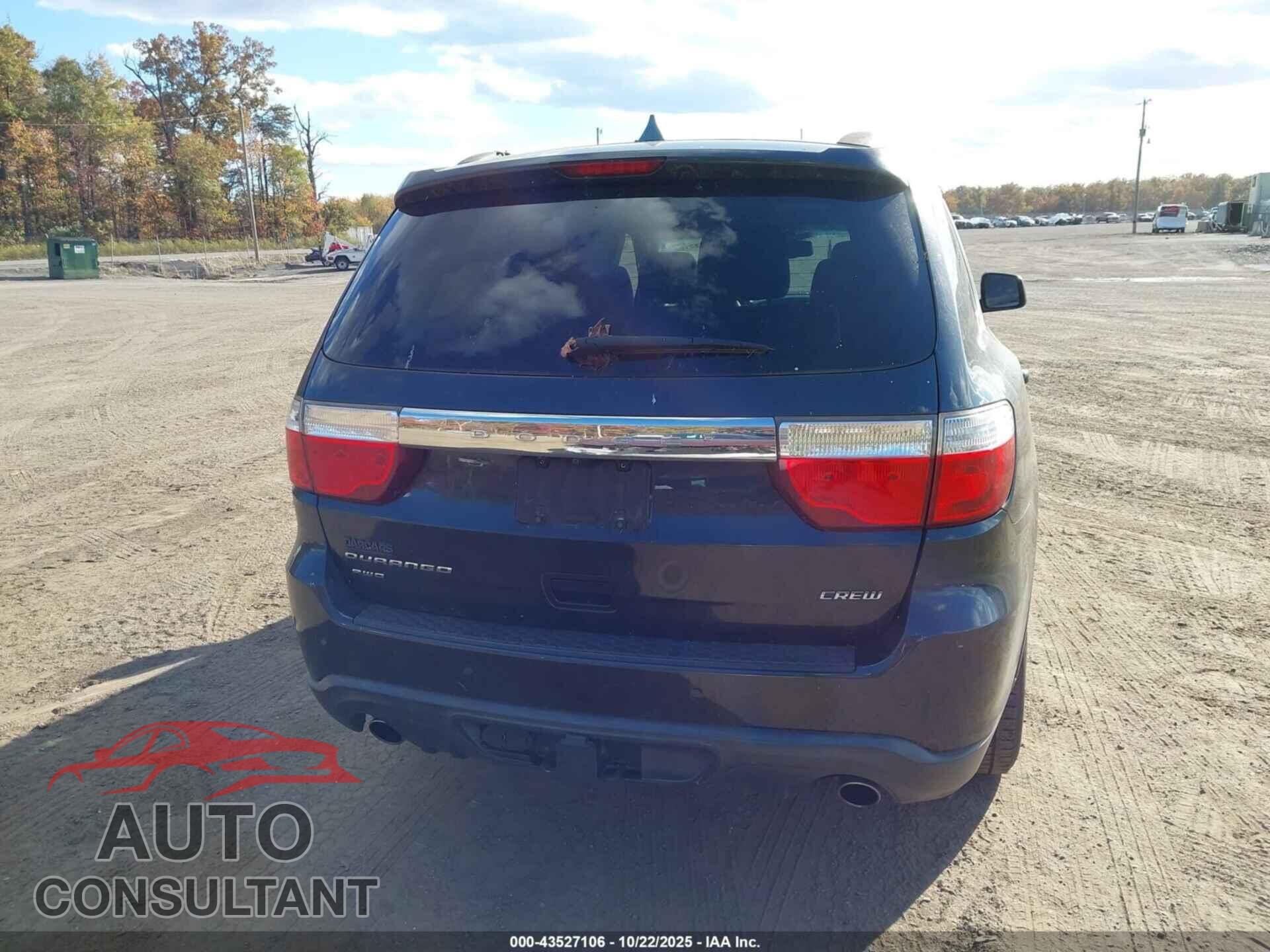 DODGE DURANGO 2012 - 1C4SDJDT2CC358890