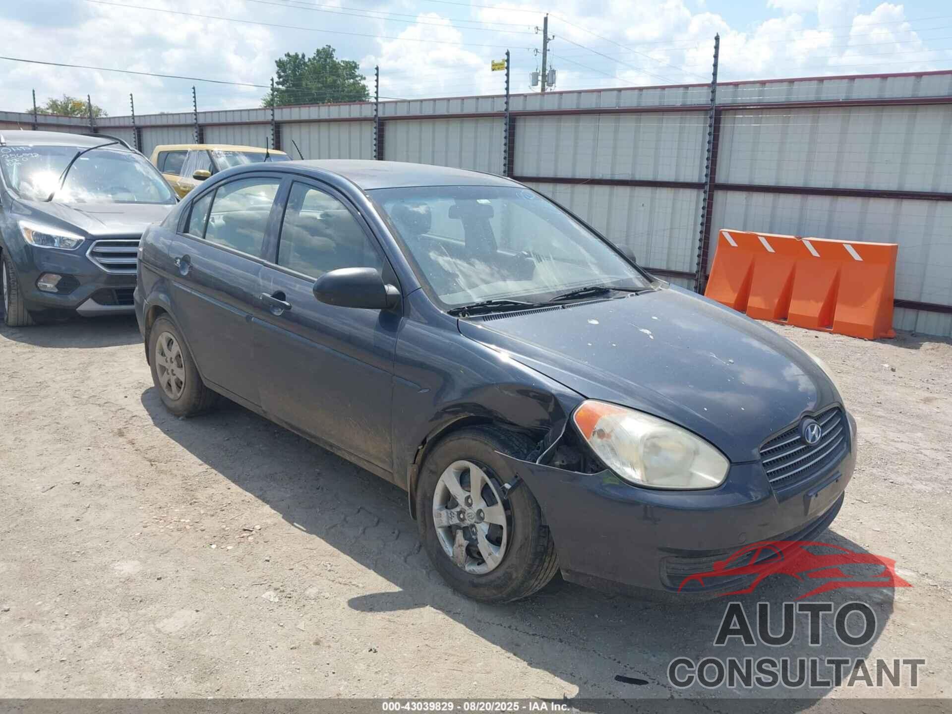 HYUNDAI ACCENT 2009 - KMHCM46C49U291386