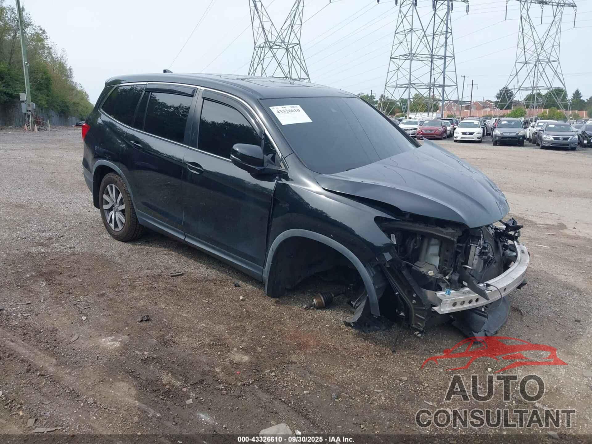 HONDA PILOT 2020 - 5FNYF6H51LB012684