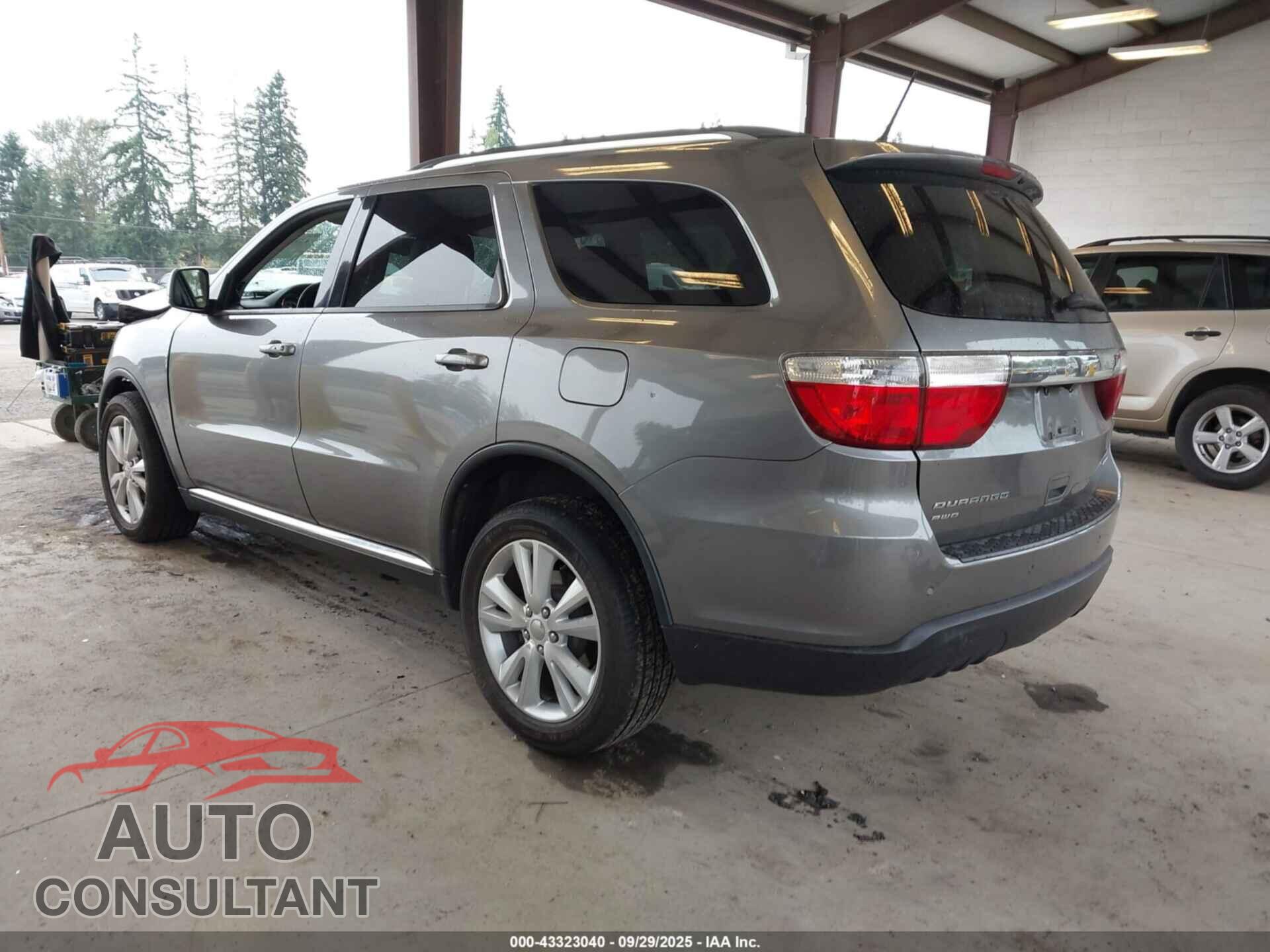 DODGE DURANGO 2012 - 1C4RDJDG5CC308860